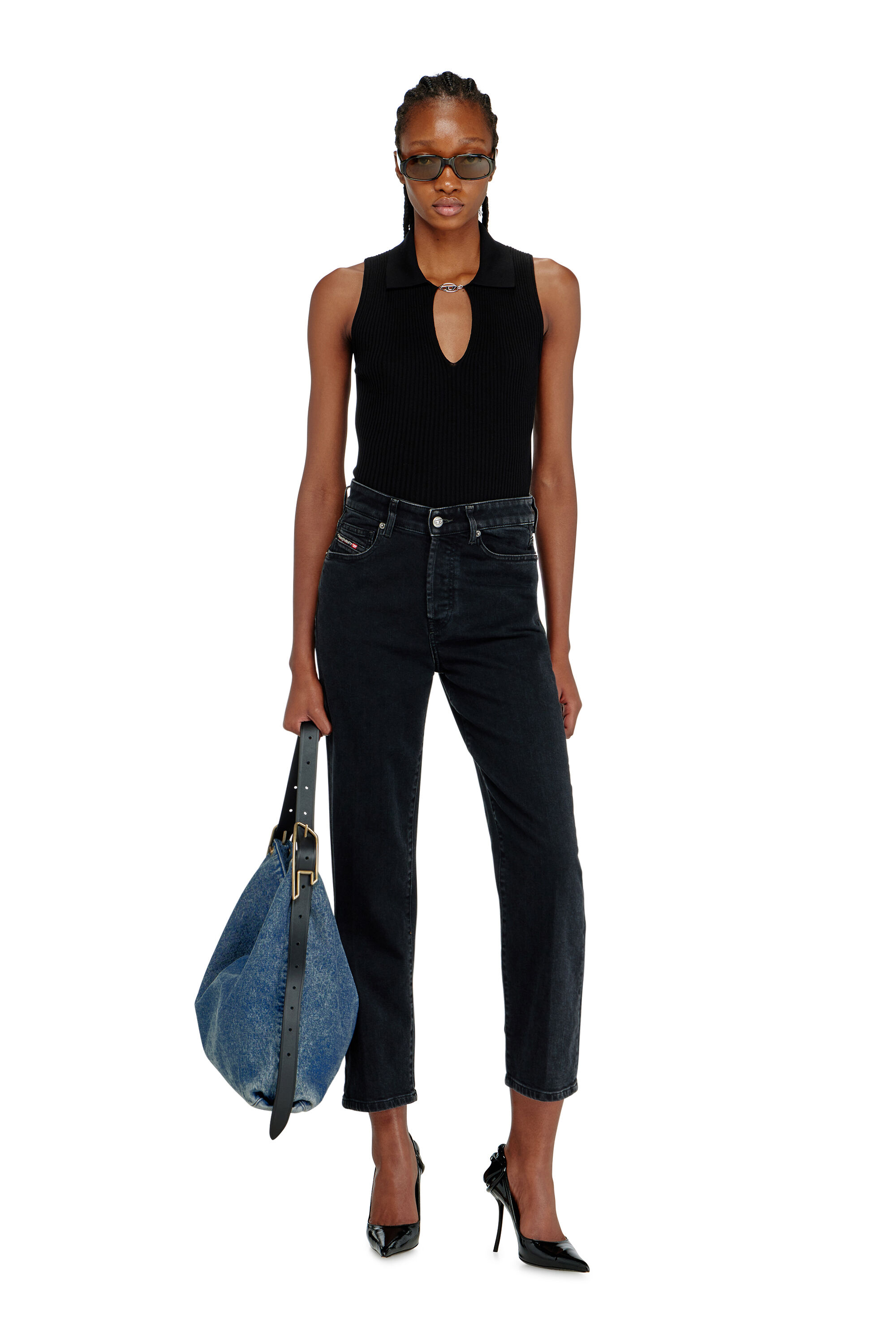 D-Line-Bolso hobo en denim