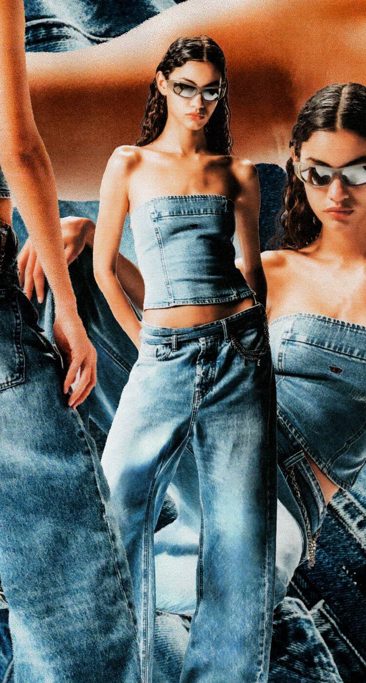 Mujer Diesel Jeans Ropa Zapatos Accesorios Di sel
