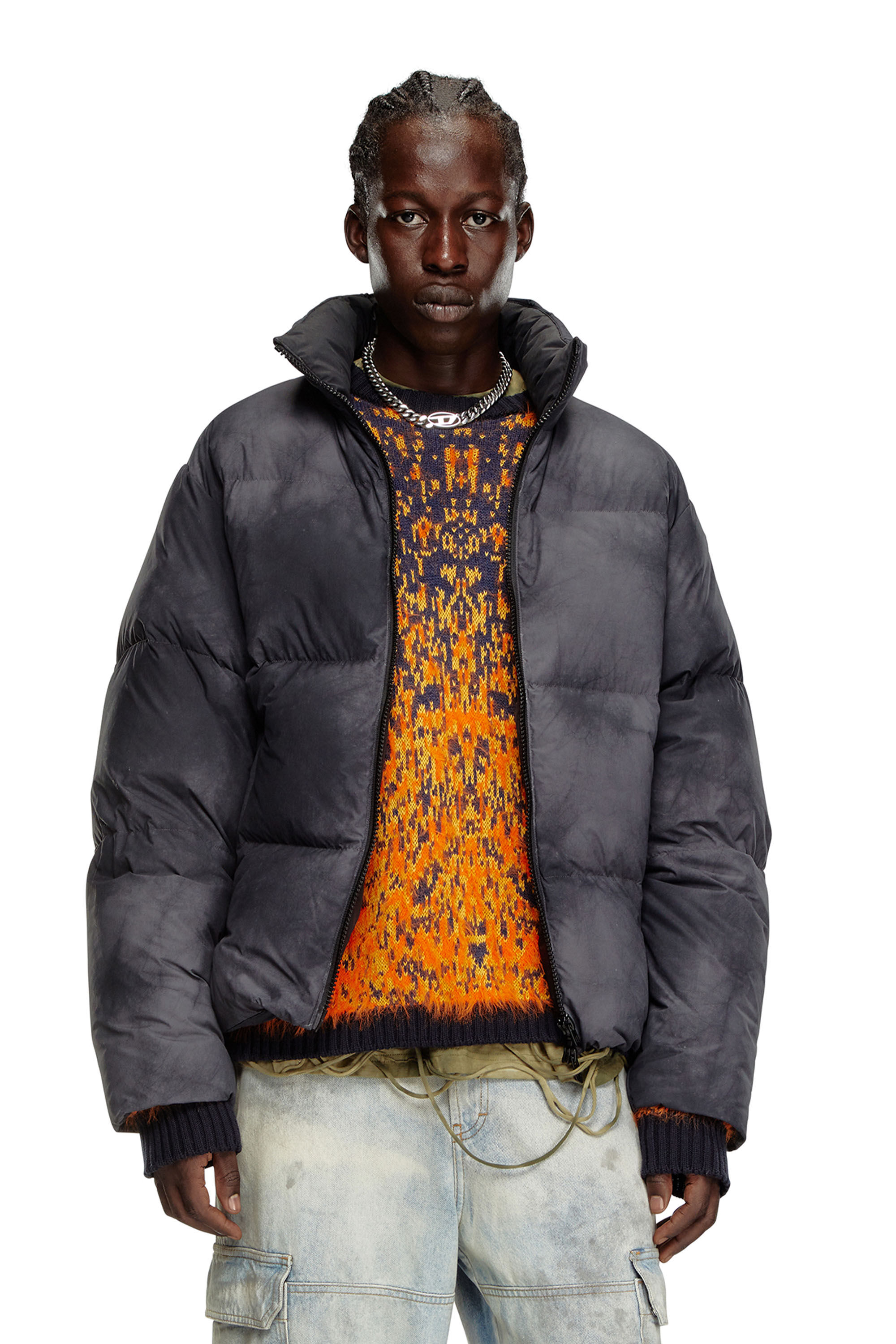 Chaqueta con parches hombre online