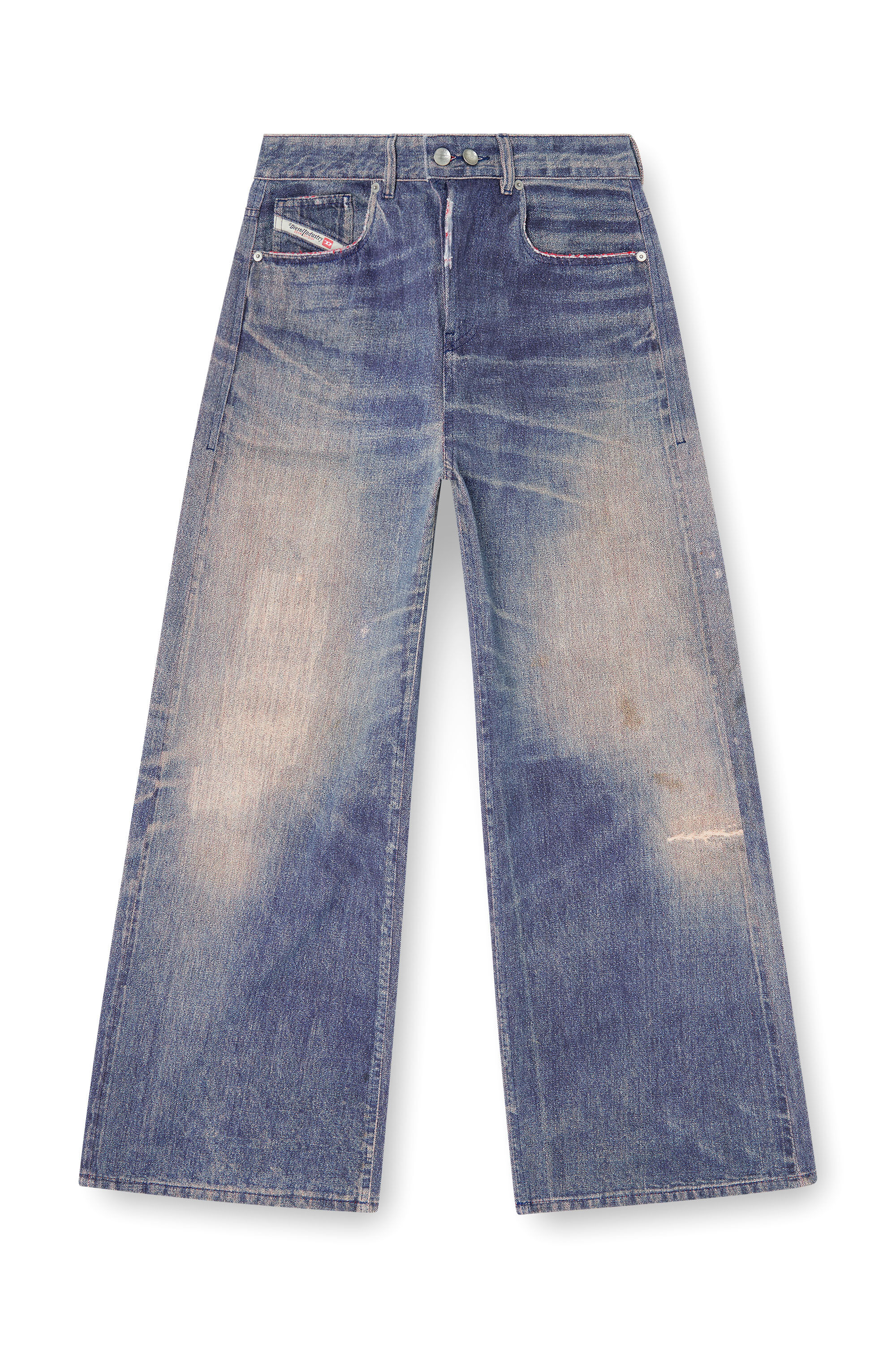 Diesel - Relaxed Jeans 1996 D-Sire 09P95 Mujer, Azul Oscuro - 6