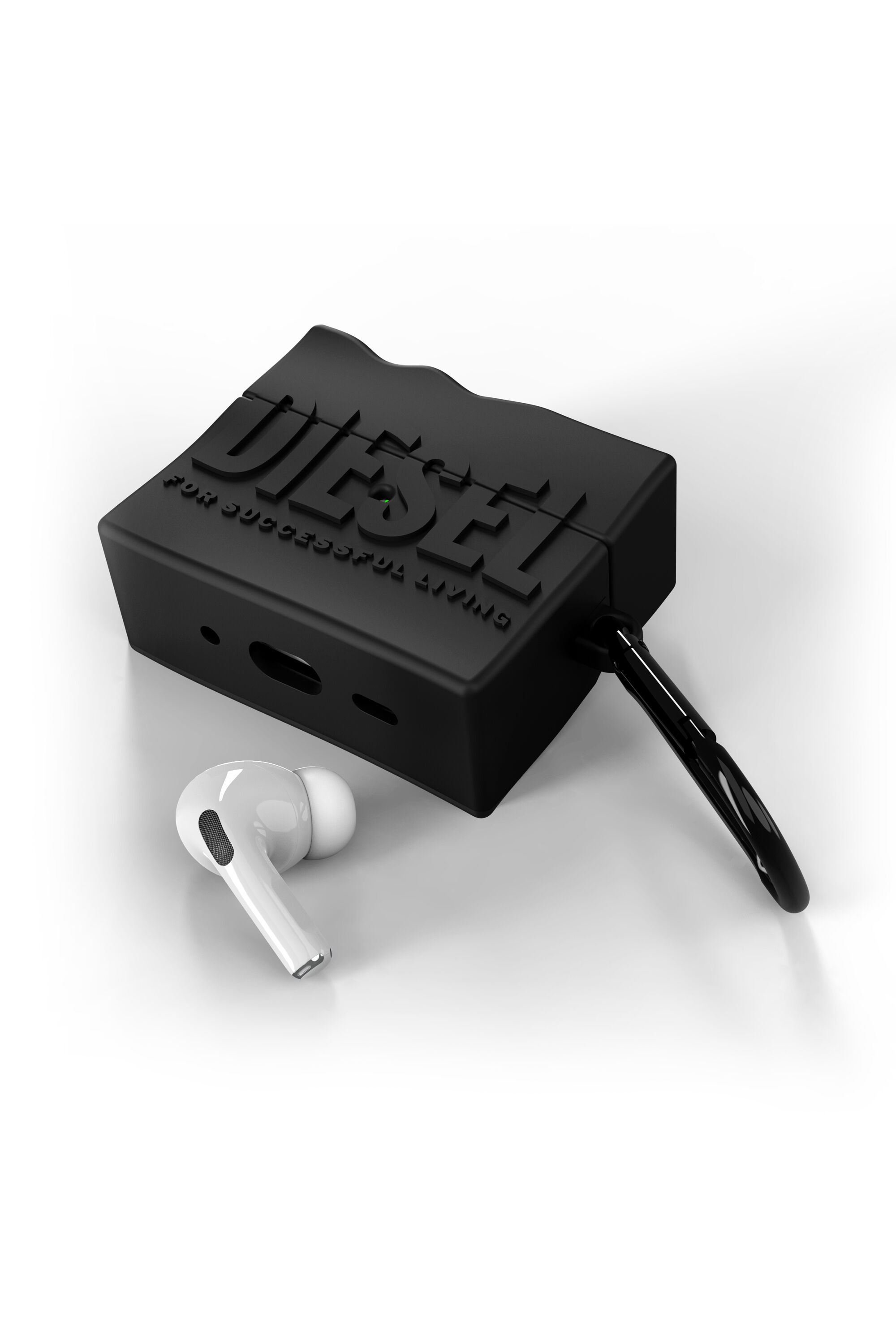 Diesel - 60080 AIRPOD CASE, Funda por Airpods Pro/Pro 2 Unisex in Negro - 4