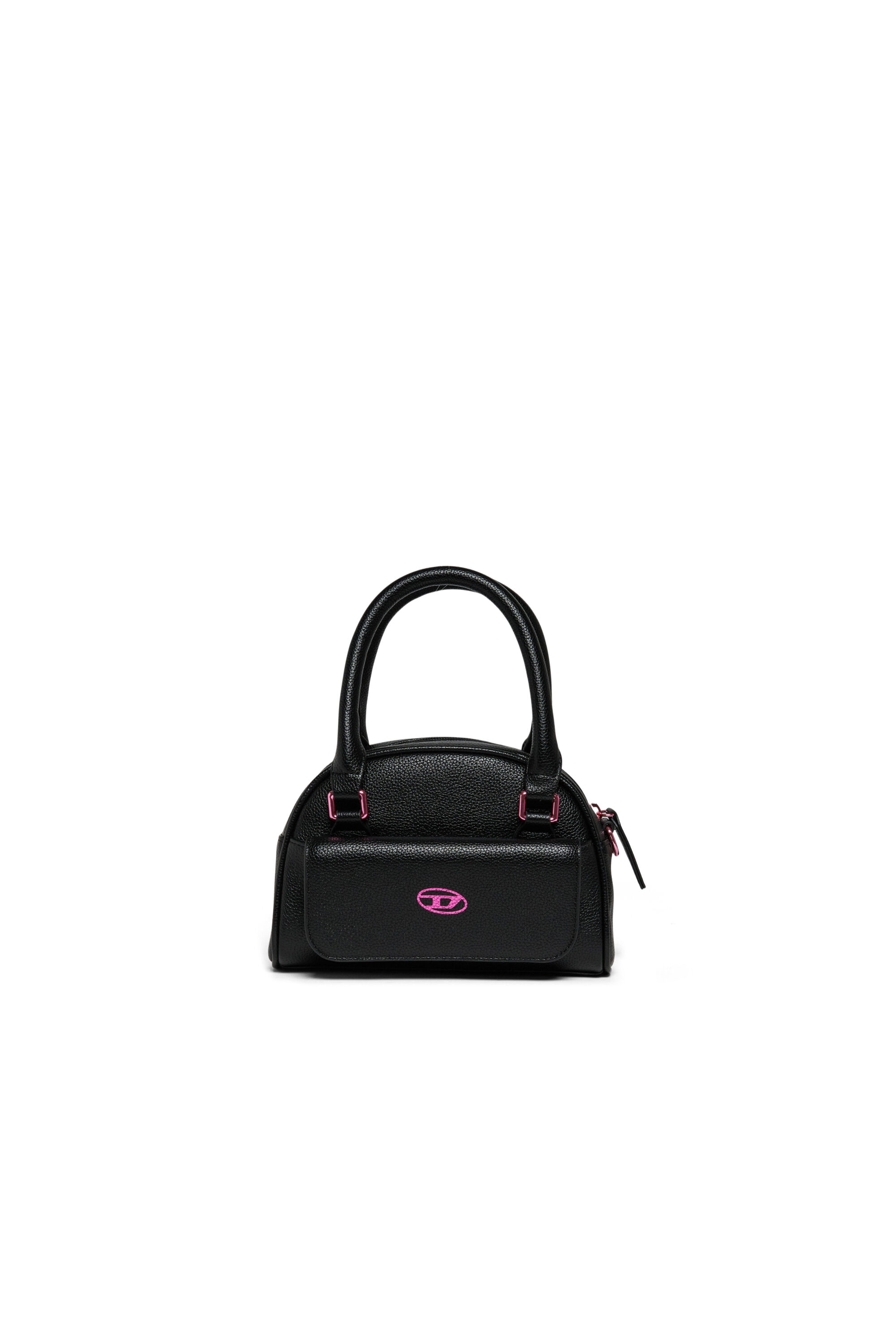 Diesel - WREDY, WREDY - Bolso en tejido revestido granuloso Mujer in Negro - 1