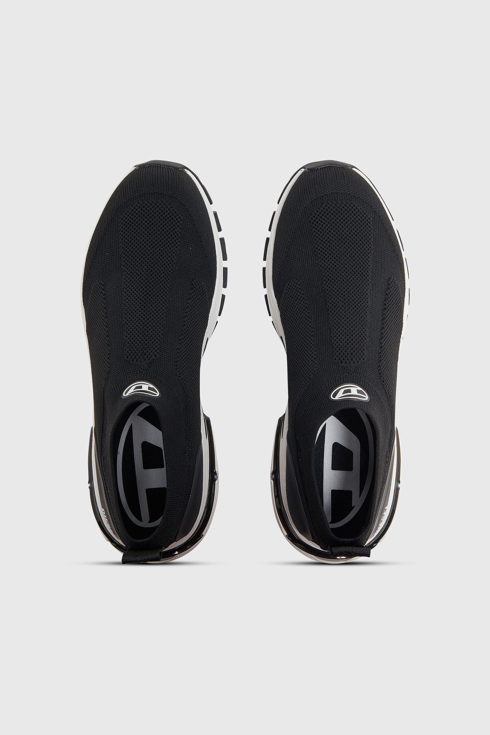 Diesel - S-PRO-V-DENSE-SOCKS, Pro-V-Dense -Zapatillas calcet&iacute;n de punto tipo slip-on Hombre in Negro - 4