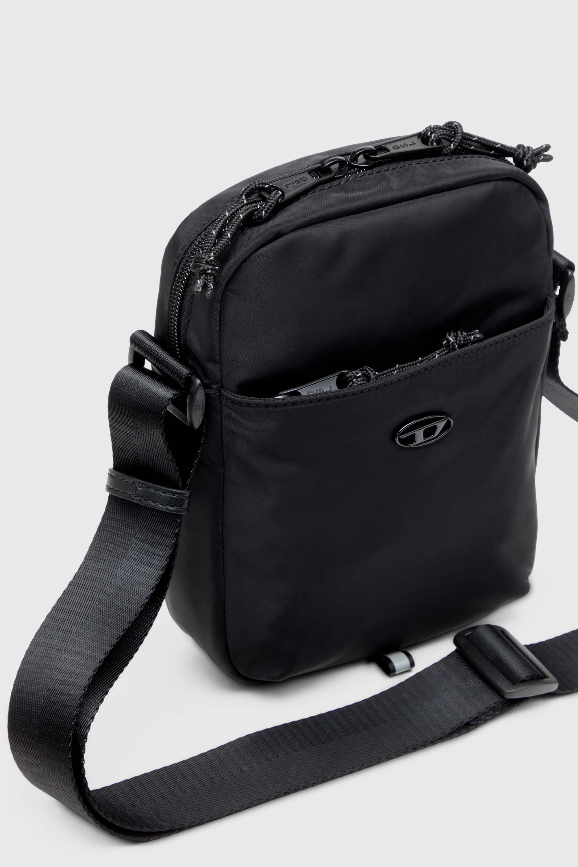 Diesel - D-PACK CROSSBODY X, D-Pack-Bandolera de tejido t&eacute;cnico Hombre in Negro - 5