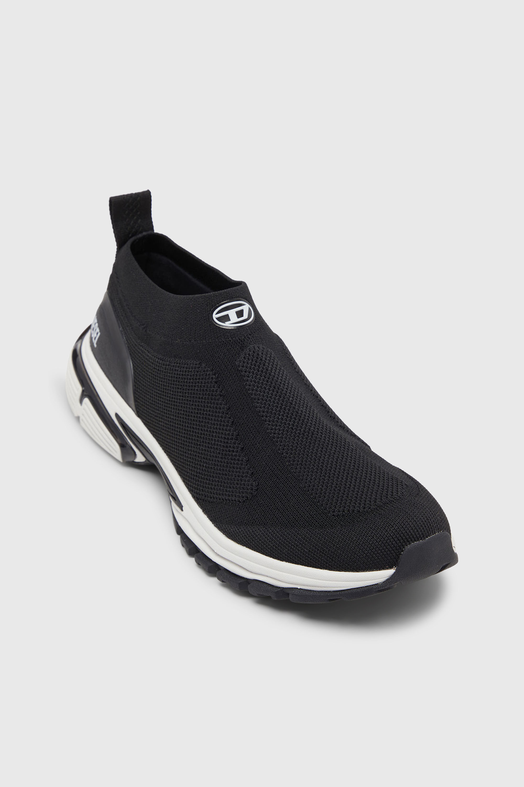 Diesel - S-PRO-V-DENSE-SOCKS, Pro-V-Dense -Zapatillas calcet&iacute;n de punto tipo slip-on Hombre in Negro - 6