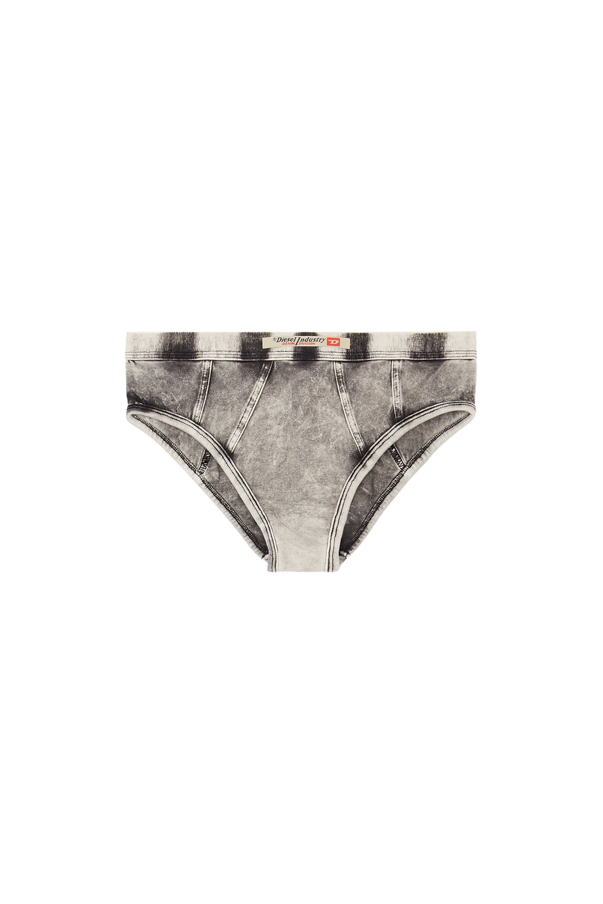 Diesel - UFPN-DENIM-HIPSTER-PANTY, Gris oscuro - Image 1