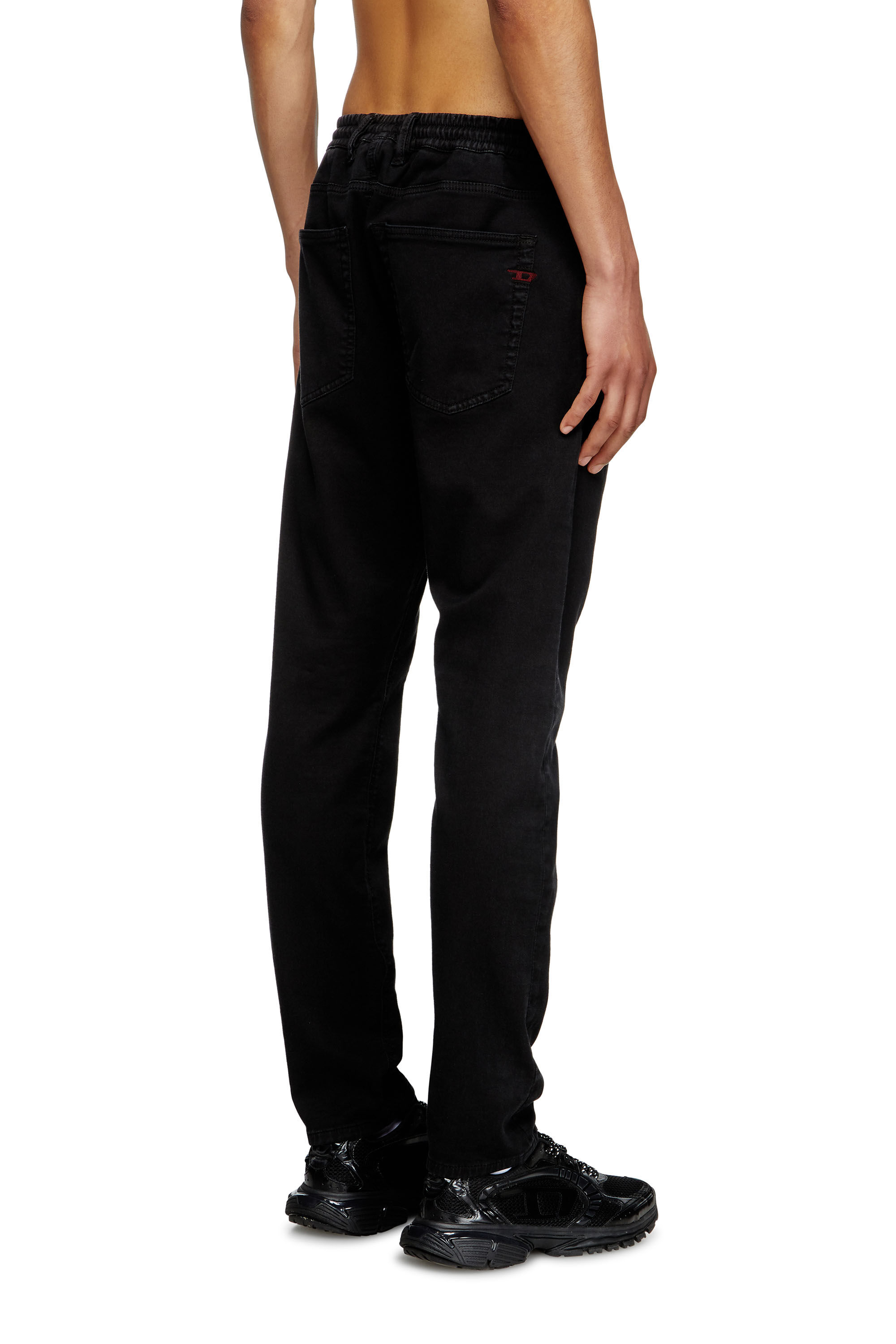 Diesel - Regular 2030 D-Krooley Joggjeans® 068NH Hombre, Negro/Gris oscuro - 4