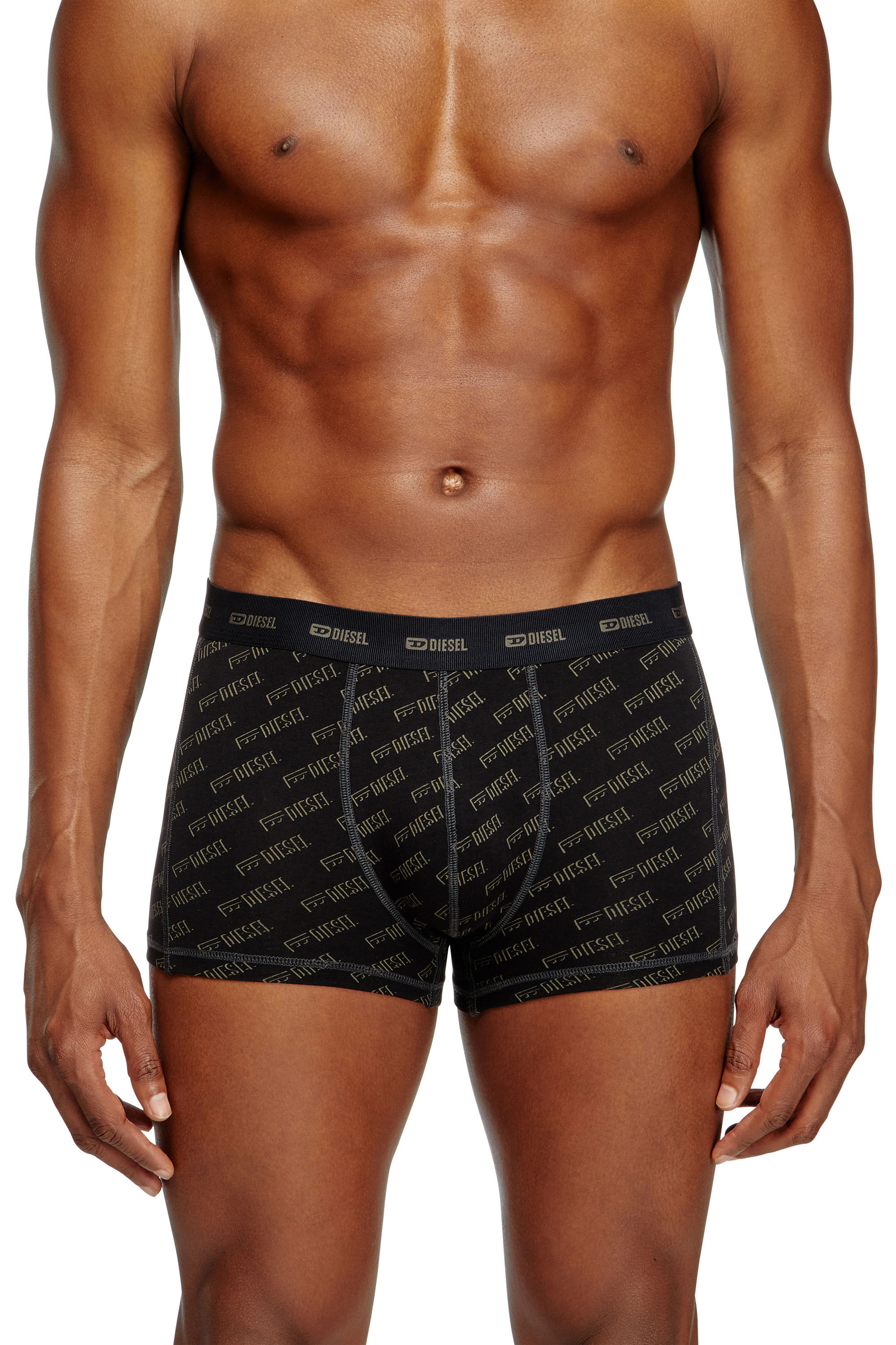 Diesel - DAMIEN-UTLT-3PACK, Paquete de 3 bóxers ajustados con logotipo estilizado Hombre in Multicolor - 3