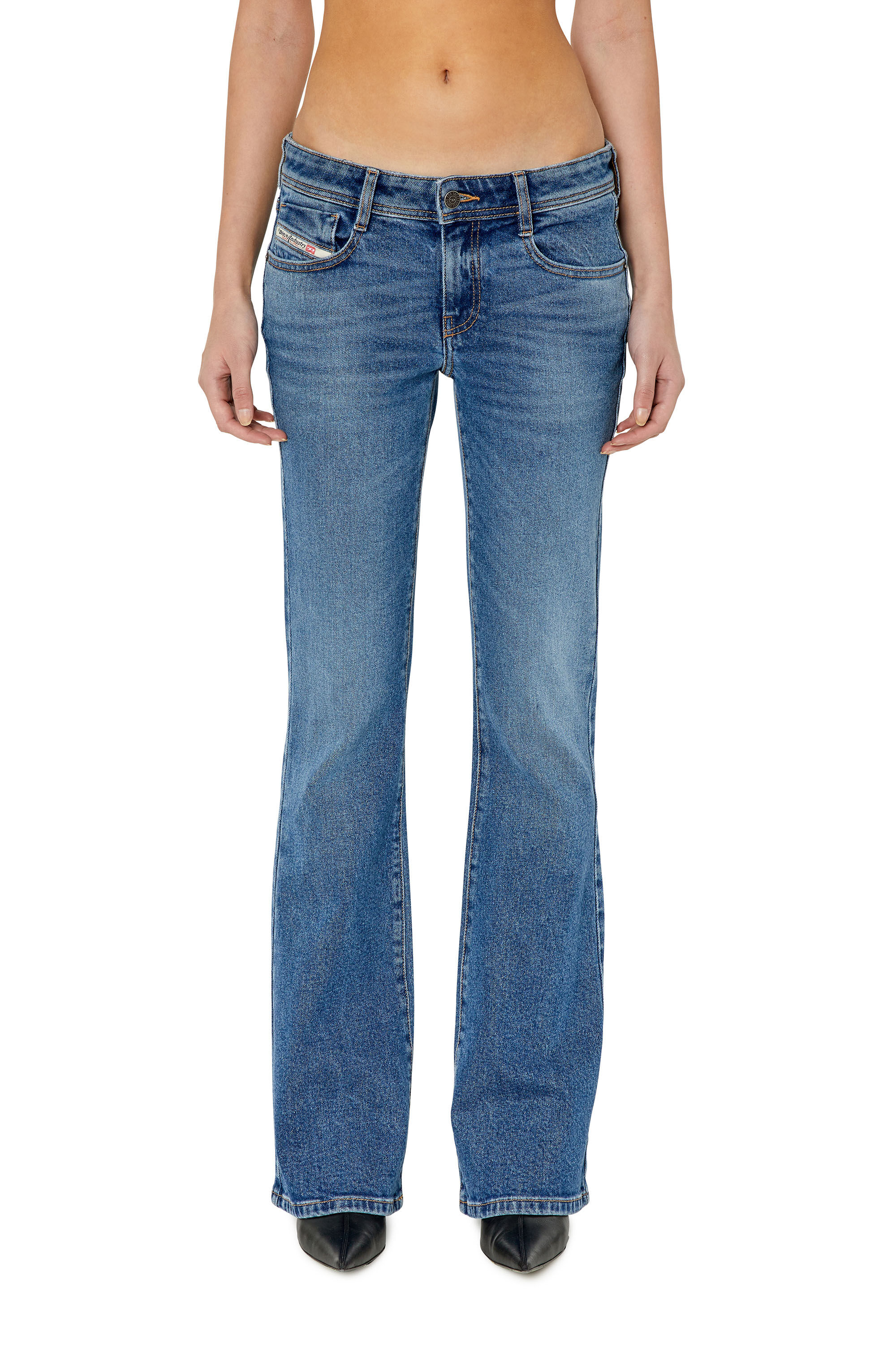 JACK&JONES JXTURIN Bootcut HW CC7006 Noos Pantalones, Medium Blue Denim,  31/32 De Las Mujeres: : Moda