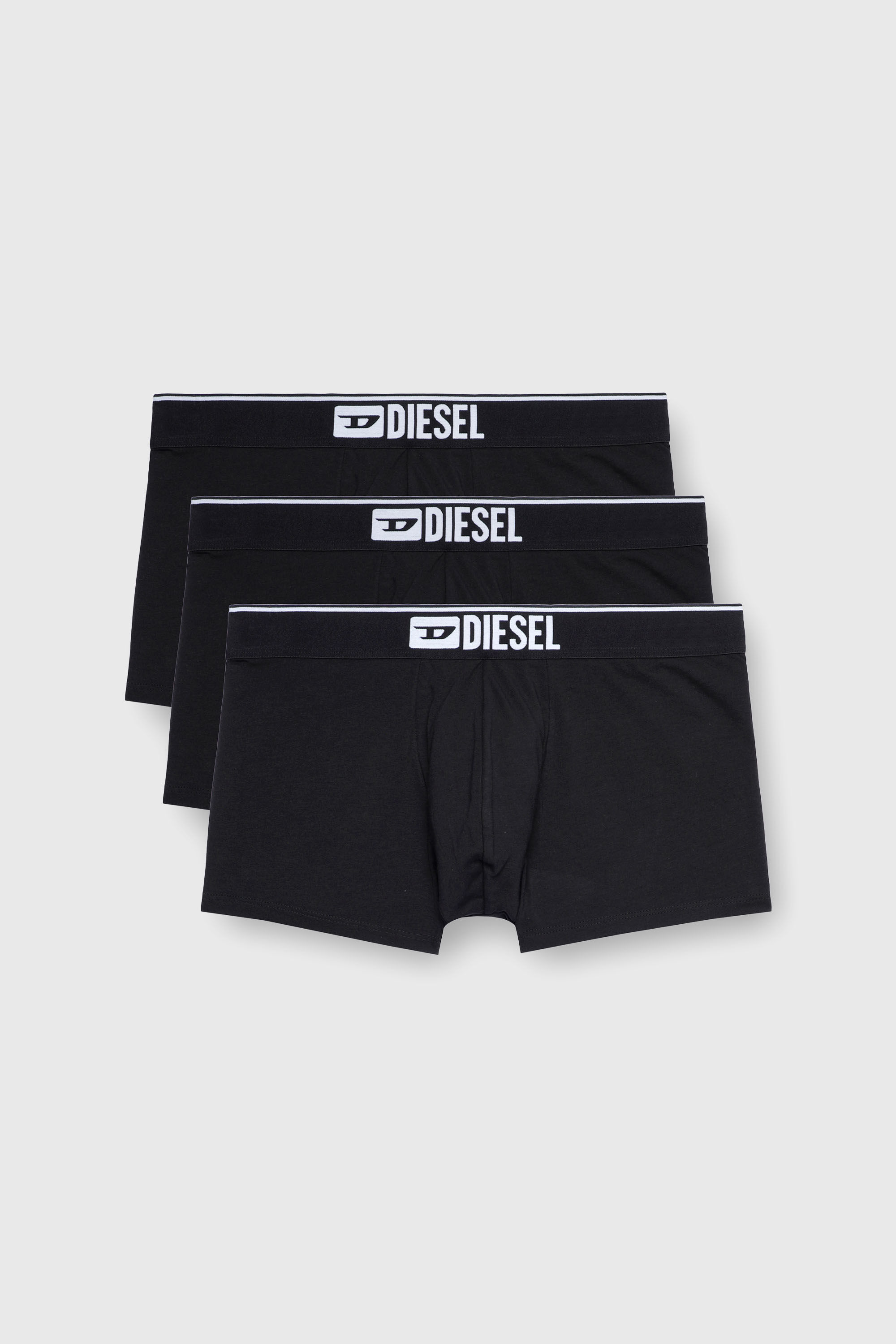 Diesel - UMBX-DAMIENTHREEPACK, Paquete de tres b&oacute;xers ajustados lisos Hombre in Negro - 2