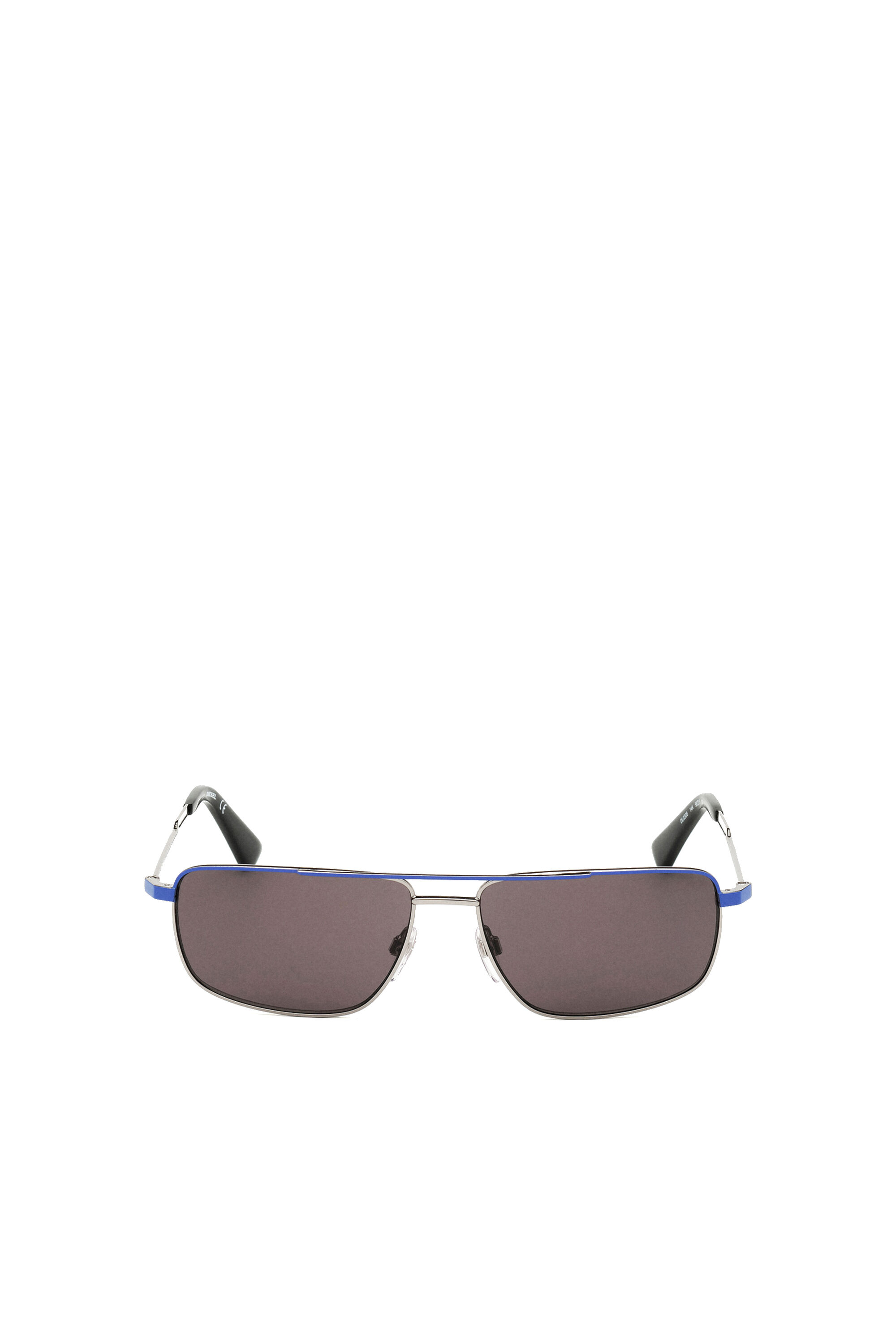 Diesel - DL0308, Gafas navigator con lentes polarizadas Hombre in Azul marino - 1