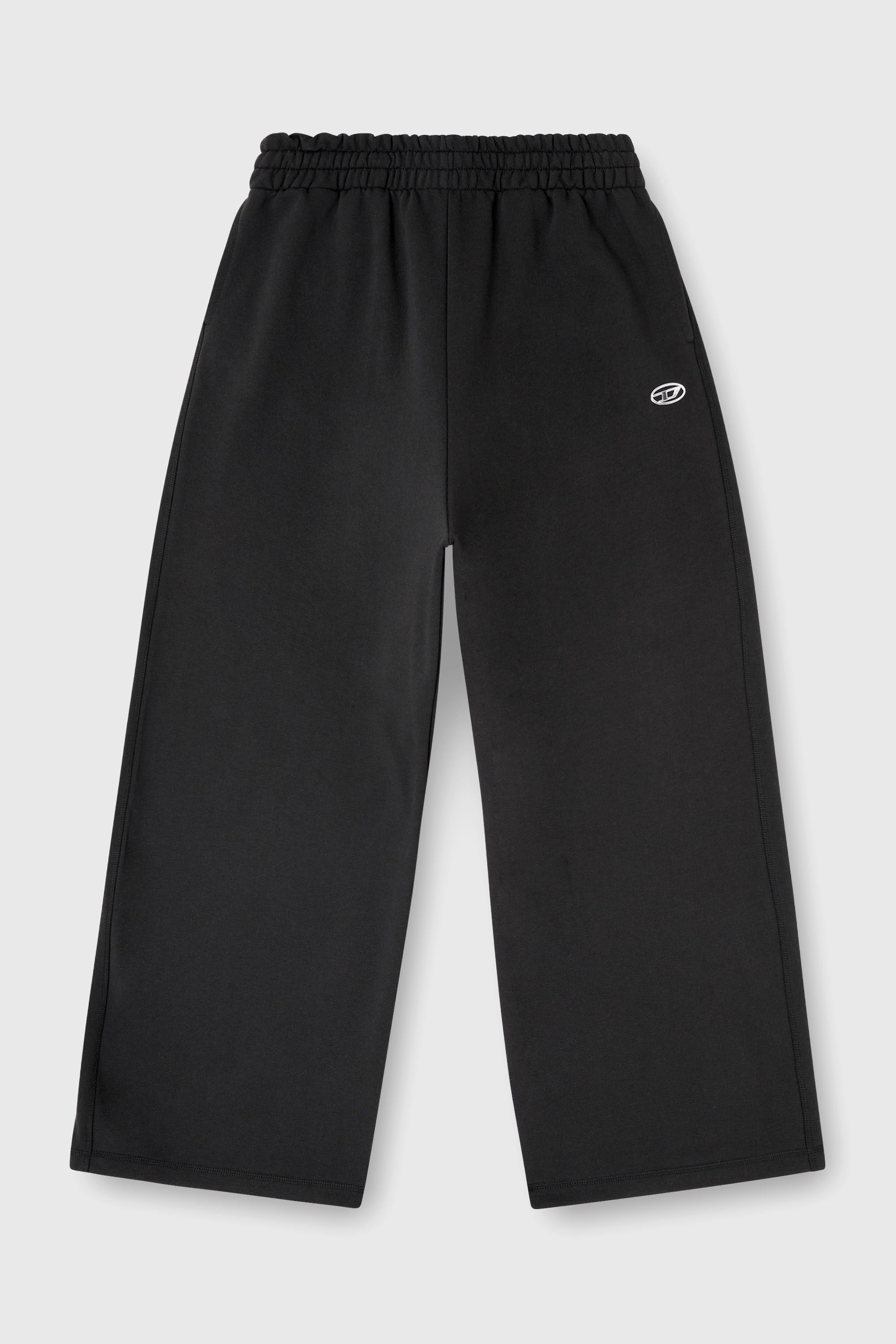 Diesel - P-ZENIA-OD, Pantalones holgados con cintura el&aacute;stica Mujer in Negro - 2