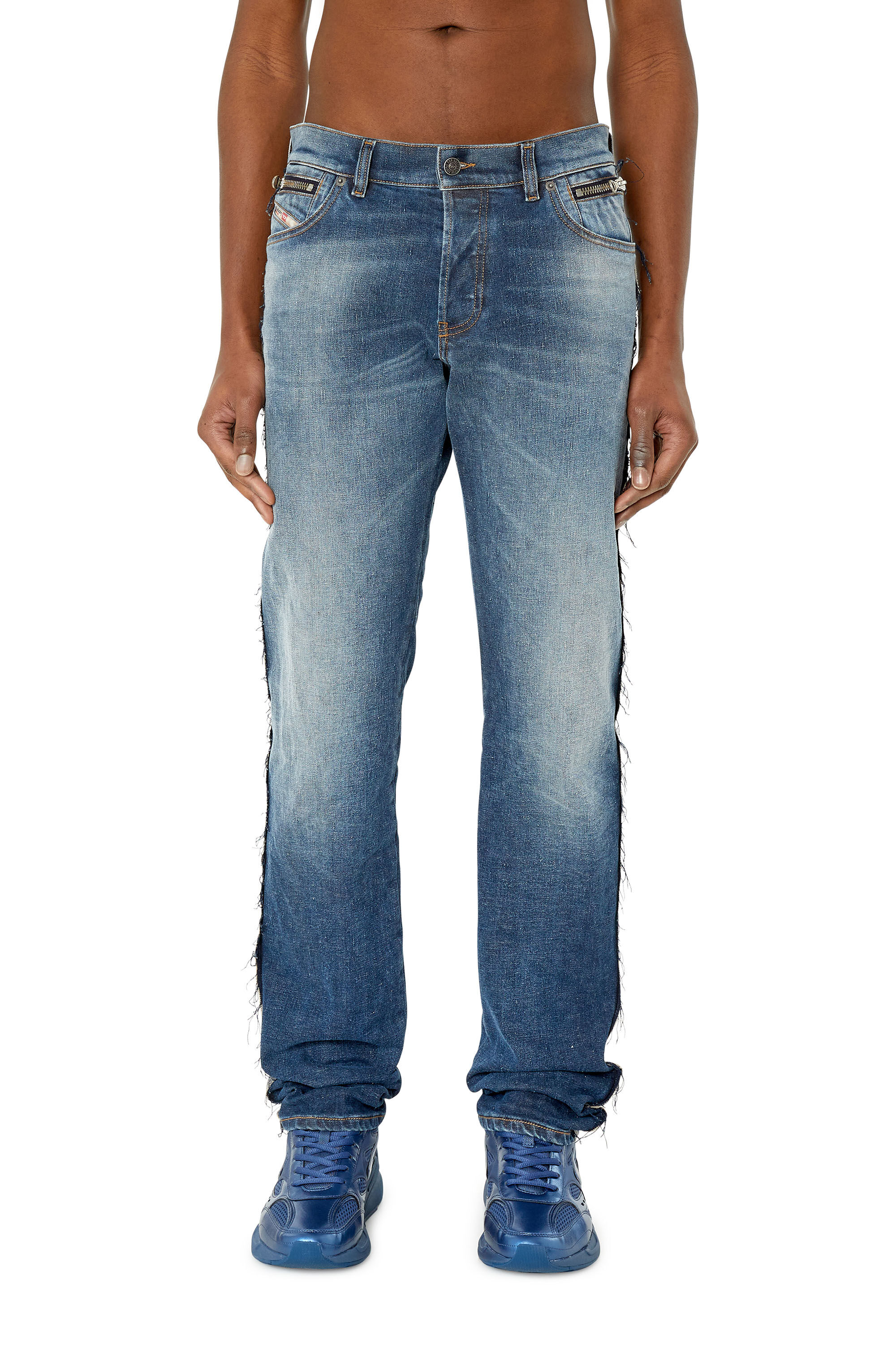 Diesel - 1995 D-Sark 09F39 Straight Jeans, Azul Oscuro - Image 3
