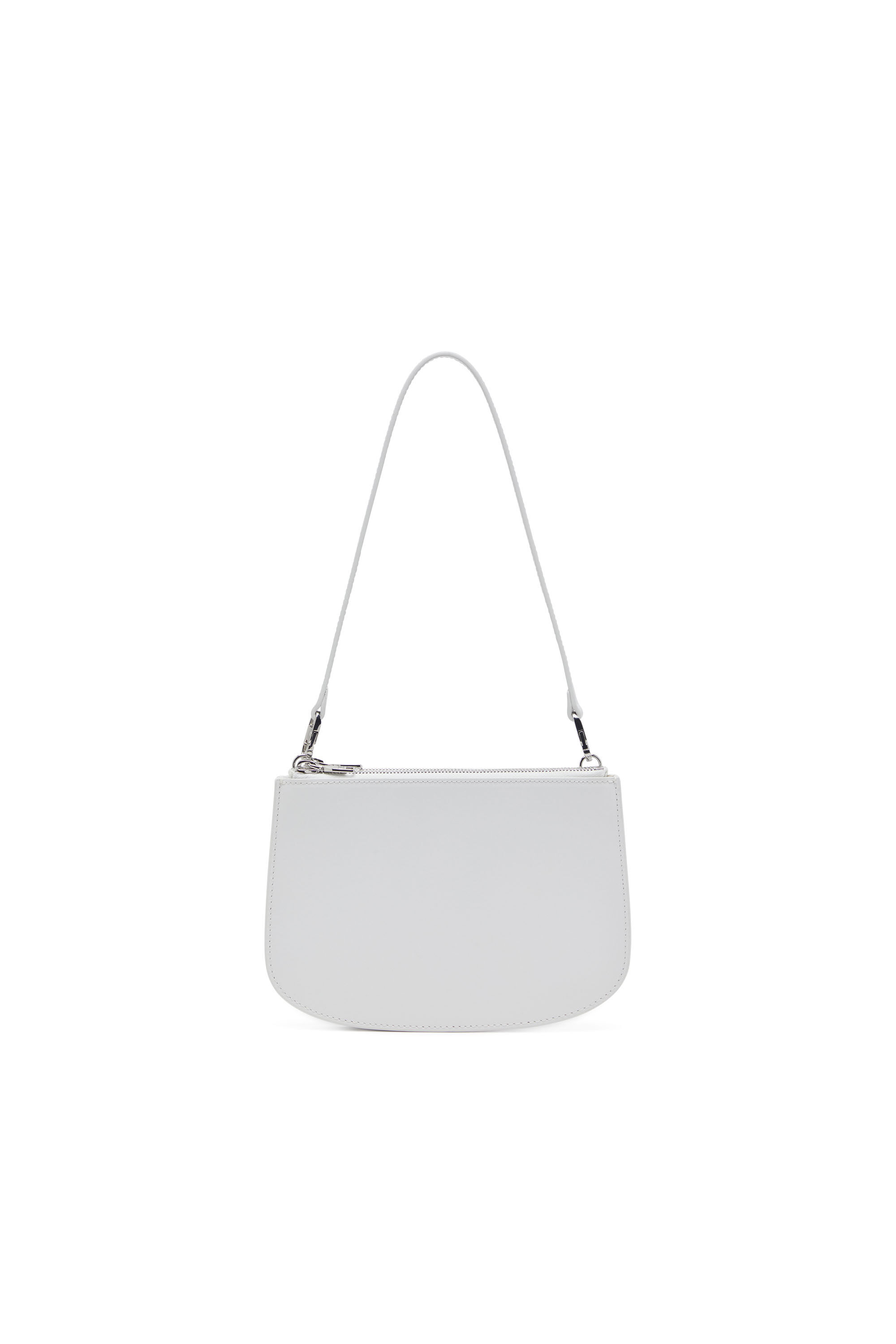 Diesel - 1DR TWIN, 1DR Twin-Bolso de hombro con doble bolsillo en cuero estampado Mujer in Blanco - 3