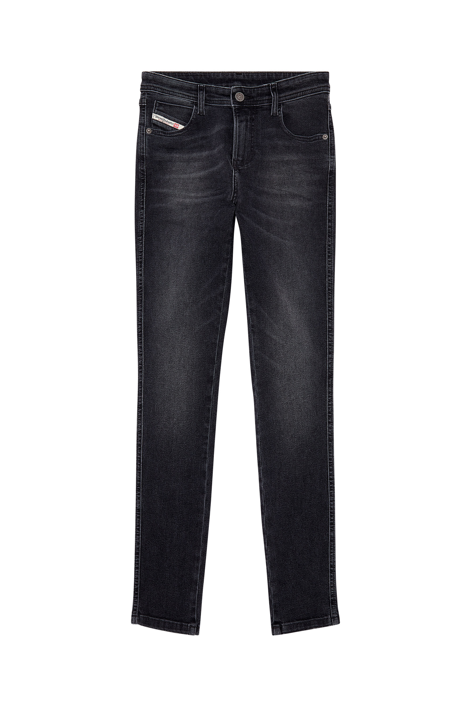 Diesel - Skinny Jeans 2015 Babhila 0PFAS, Negro/Gris oscuro - Image 2