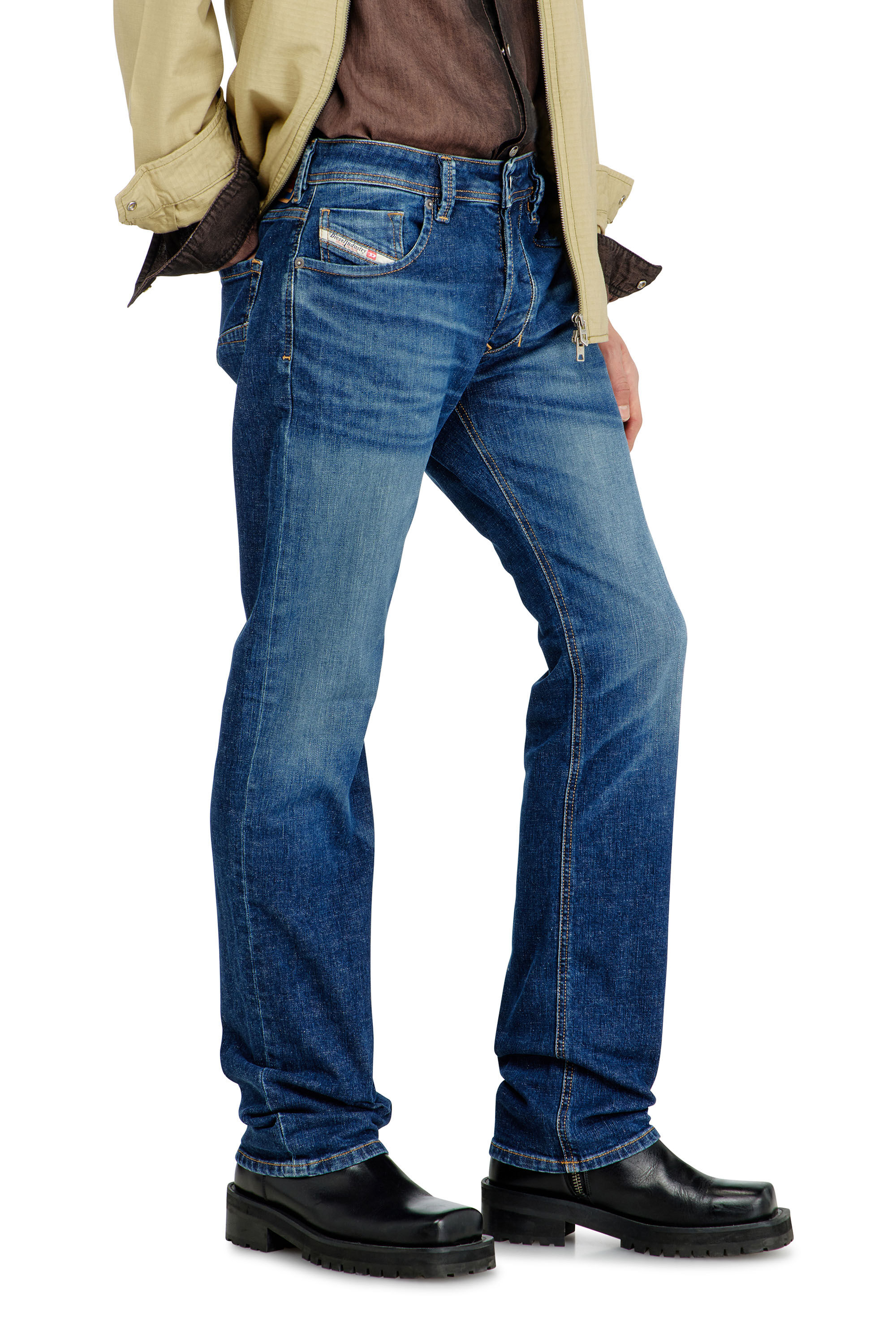 Diesel - Regular Jeans 1985 Larkee 09J47 Hombre, Azul Oscuro - 7