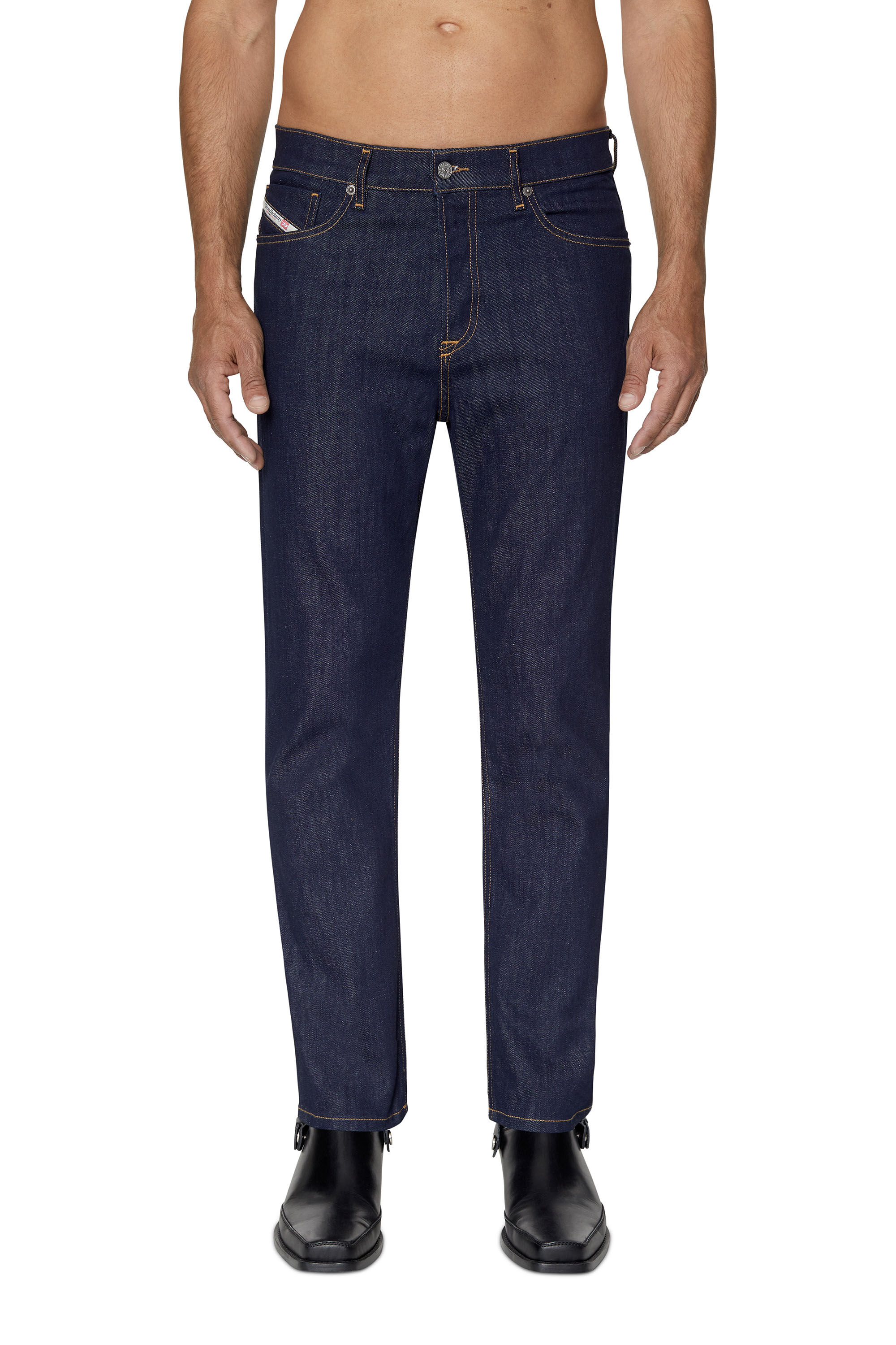 Diesel - 2005 D-FINING Z9B89 Tapered Jeans, Azul Oscuro - Image 3