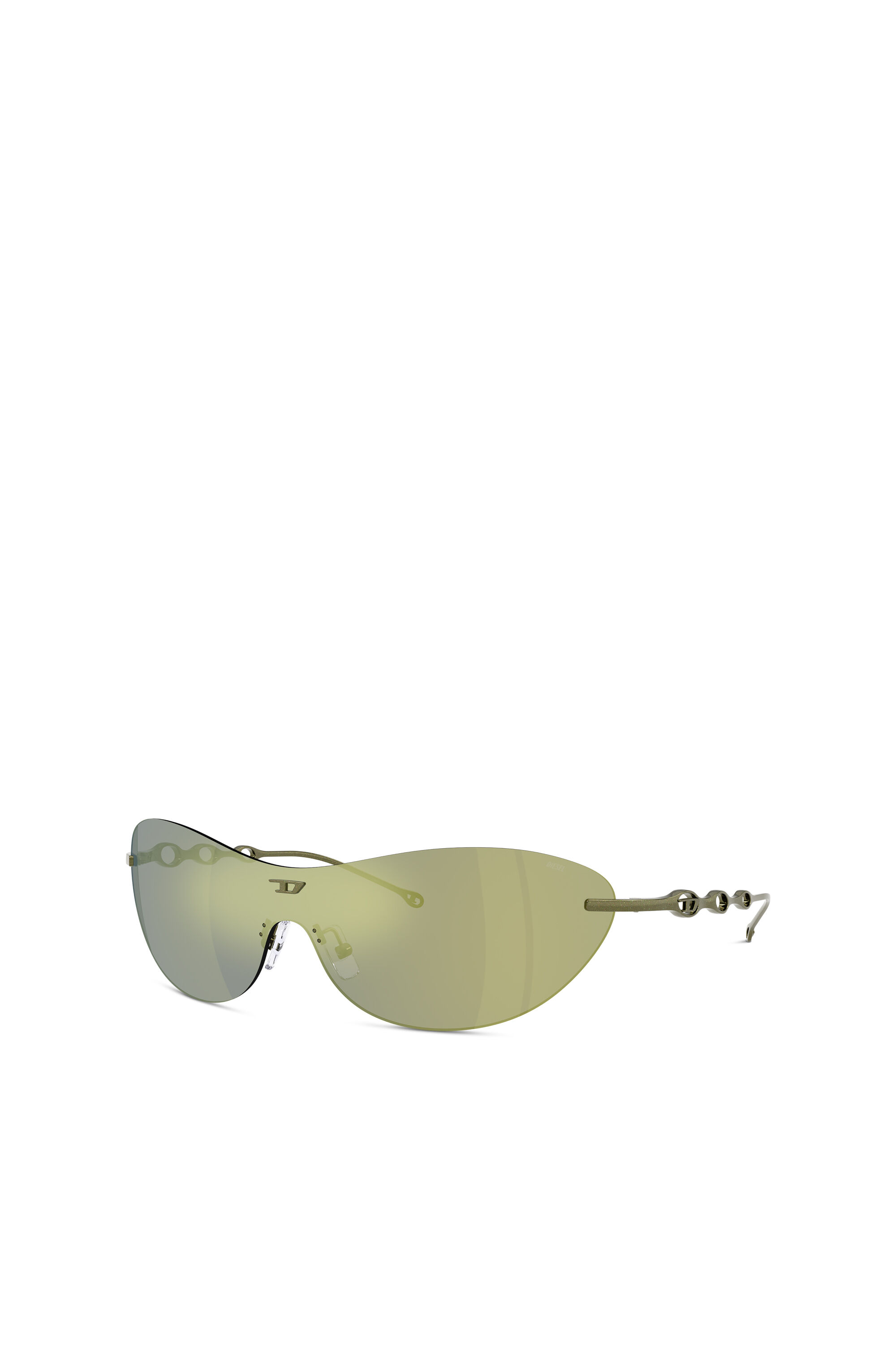 Diesel - 0DL1006, Gafas de sol ovaladas Unisex in Verde - 4