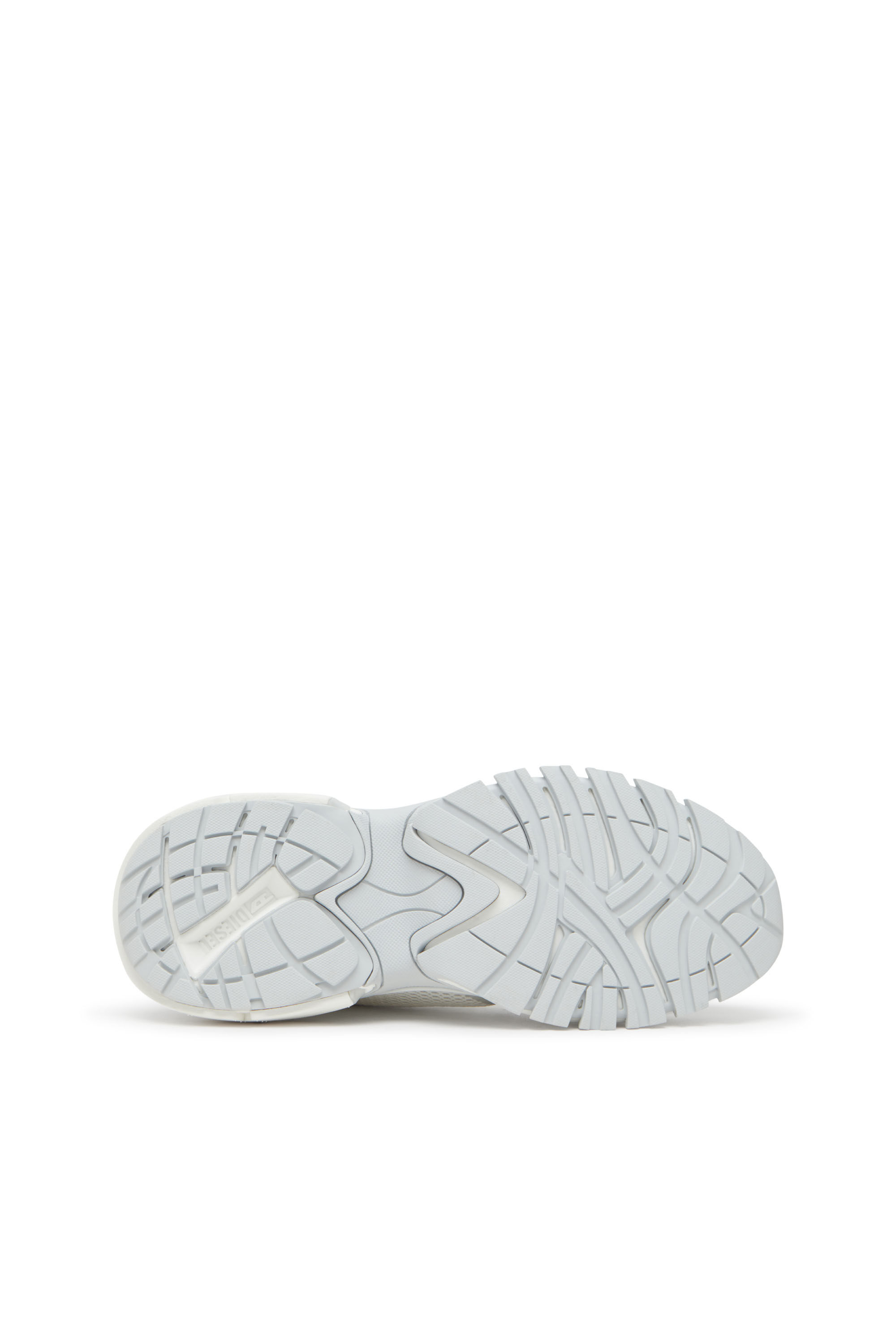 Diesel - S-PRO-V-DENSE LOW W, S-Pro-V-Dense-Deportivas de malla metálica con logotipo Oval D Mujer in Blanco - 5