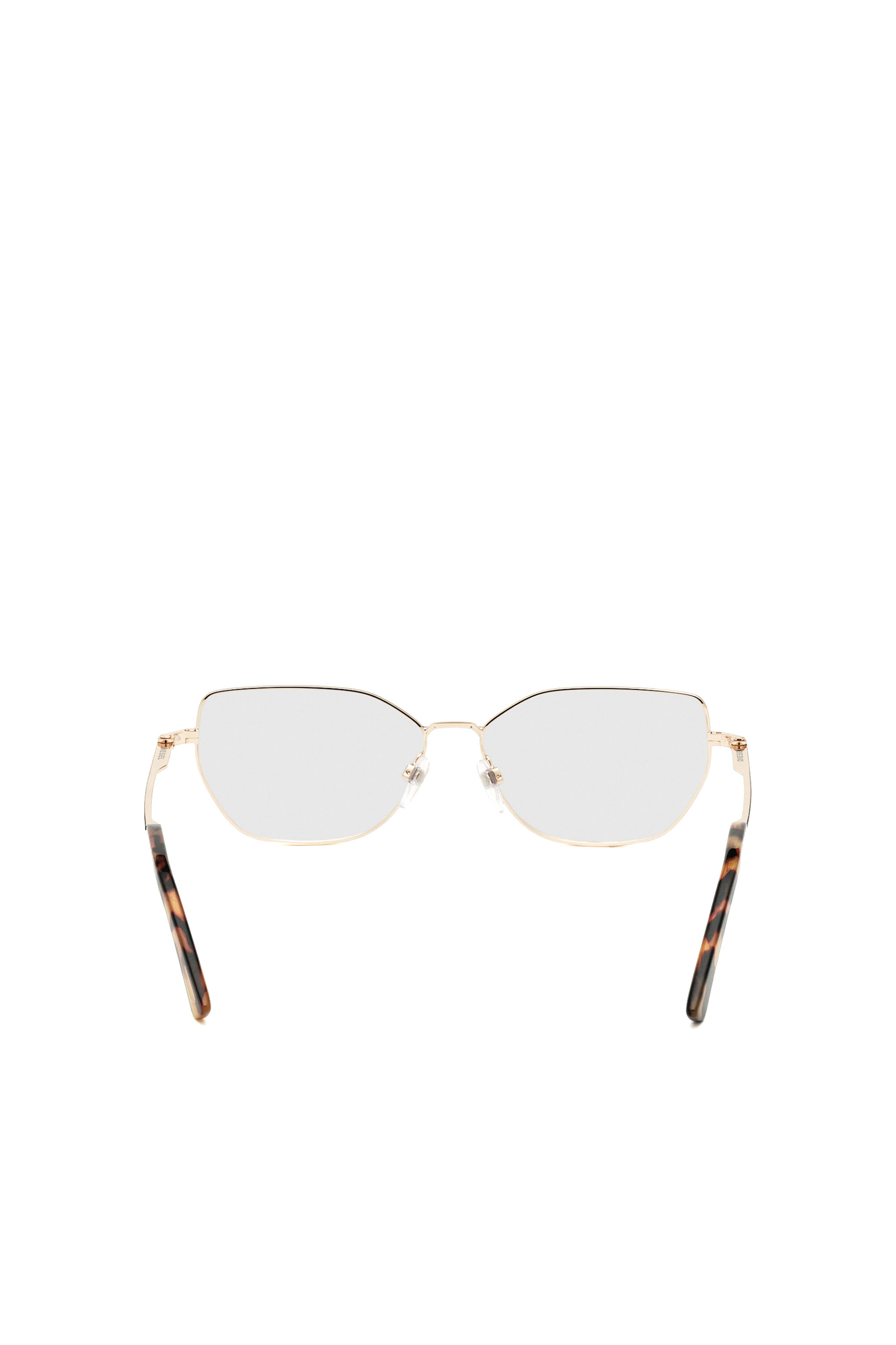 Diesel - DL5355, Gafas metálicas cat-eye Mujer in Rosa - 3