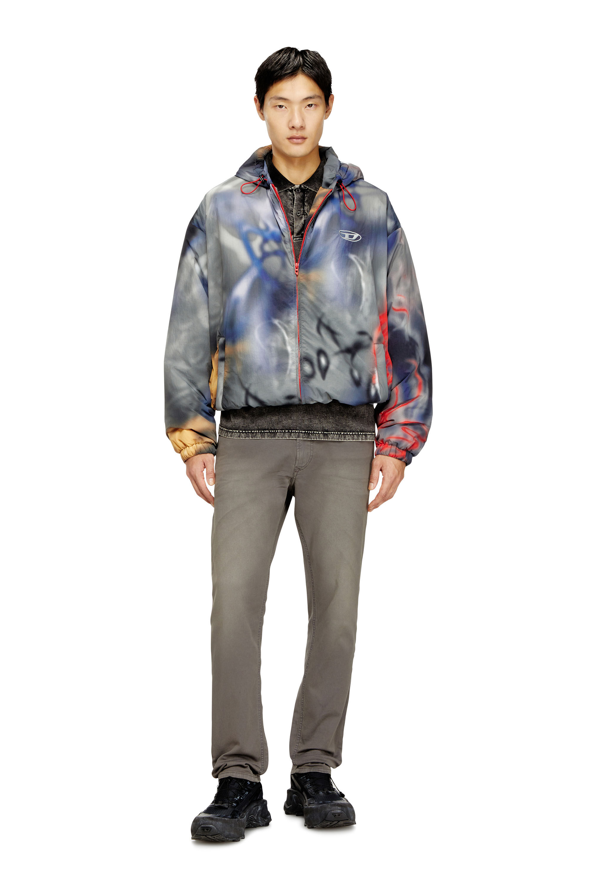 Diesel - Regular 2032 D-Krooley-BW Joggjeans® 0670M Hombre, null - 1