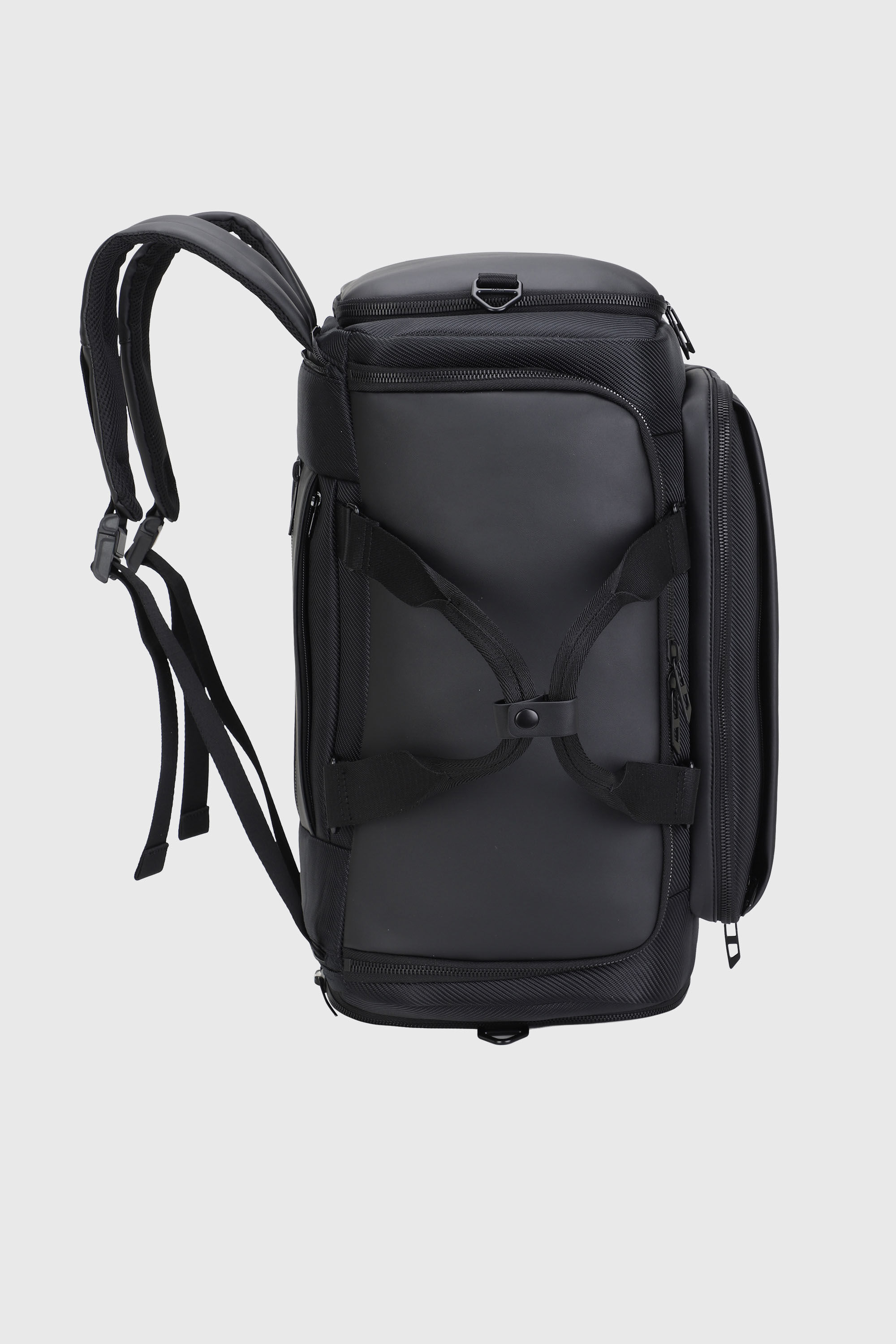 Diesel - DIESEL CARBON FIBER DUFFLE-BLACK DSB002, Bolso de viaje pr&aacute;ctico para negocios Unisex in Negro - 4