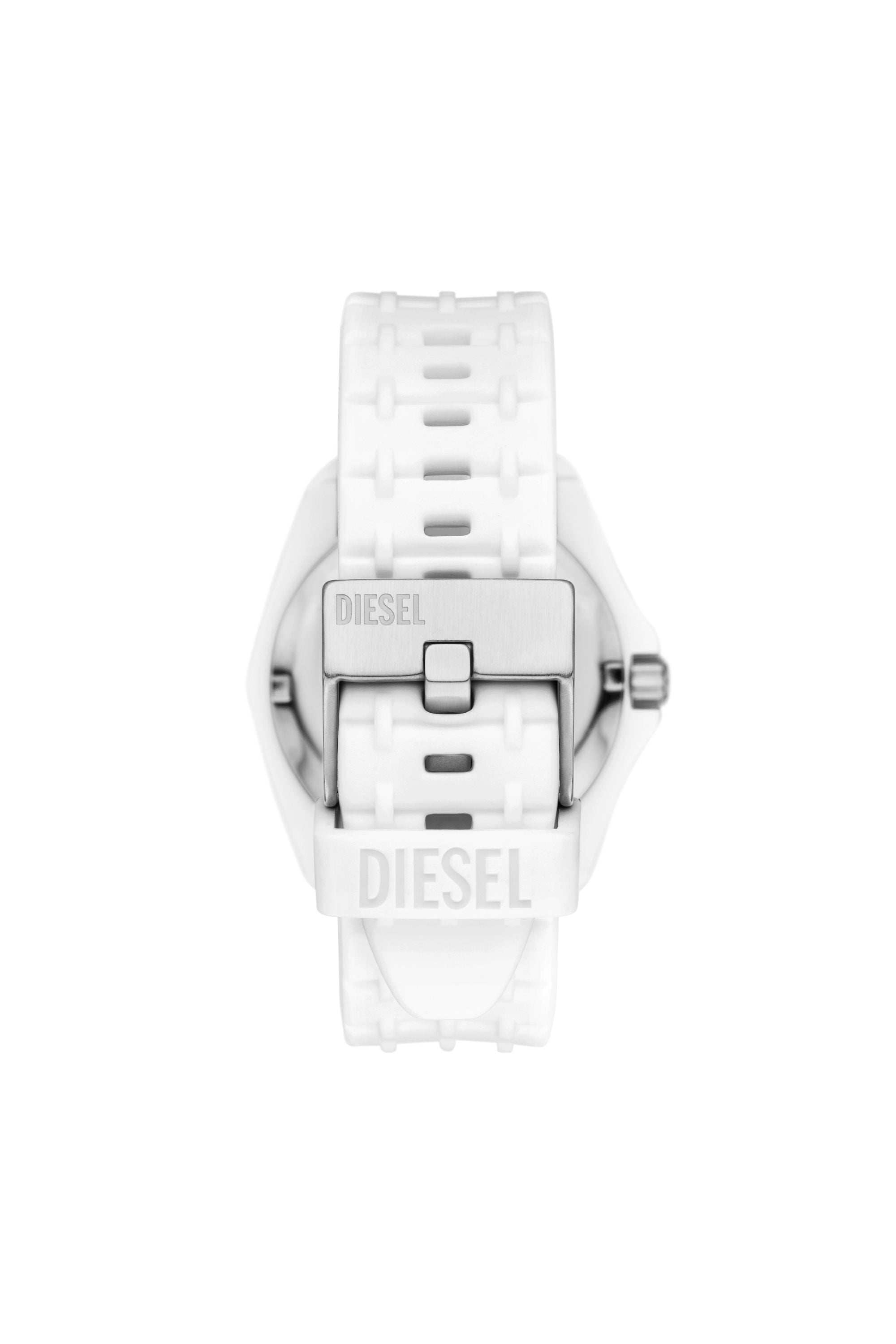 Diesel - DZ2244 WATCH, Reloj Stinger de silicona blanca Hombre in Blanco - 2