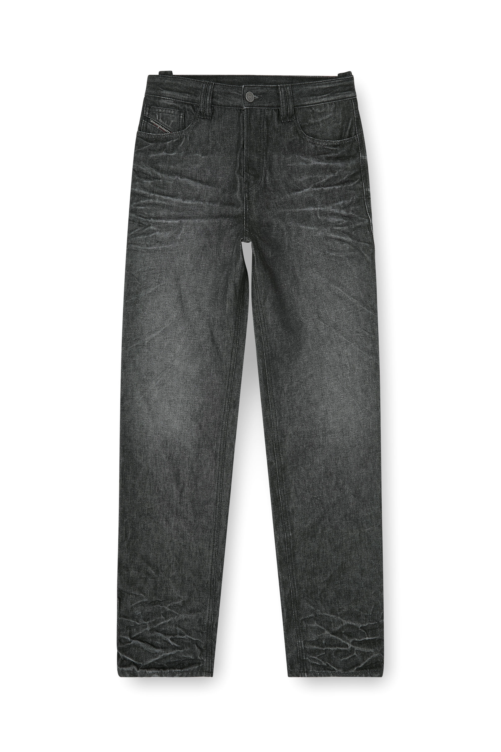 Diesel - Regular Jeans 1991 D-Voeed 09R39 Hombre, Negro/Gris oscuro - 6