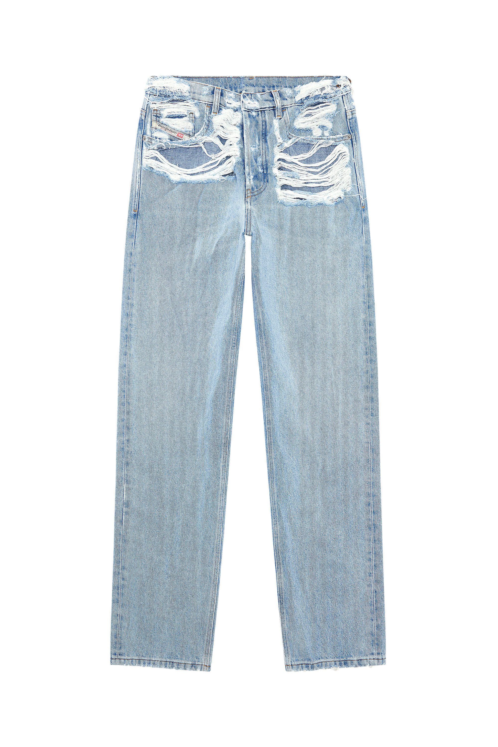 Diesel - Straight Jeans D-Ark 007S3, Azul Claro - Image 2