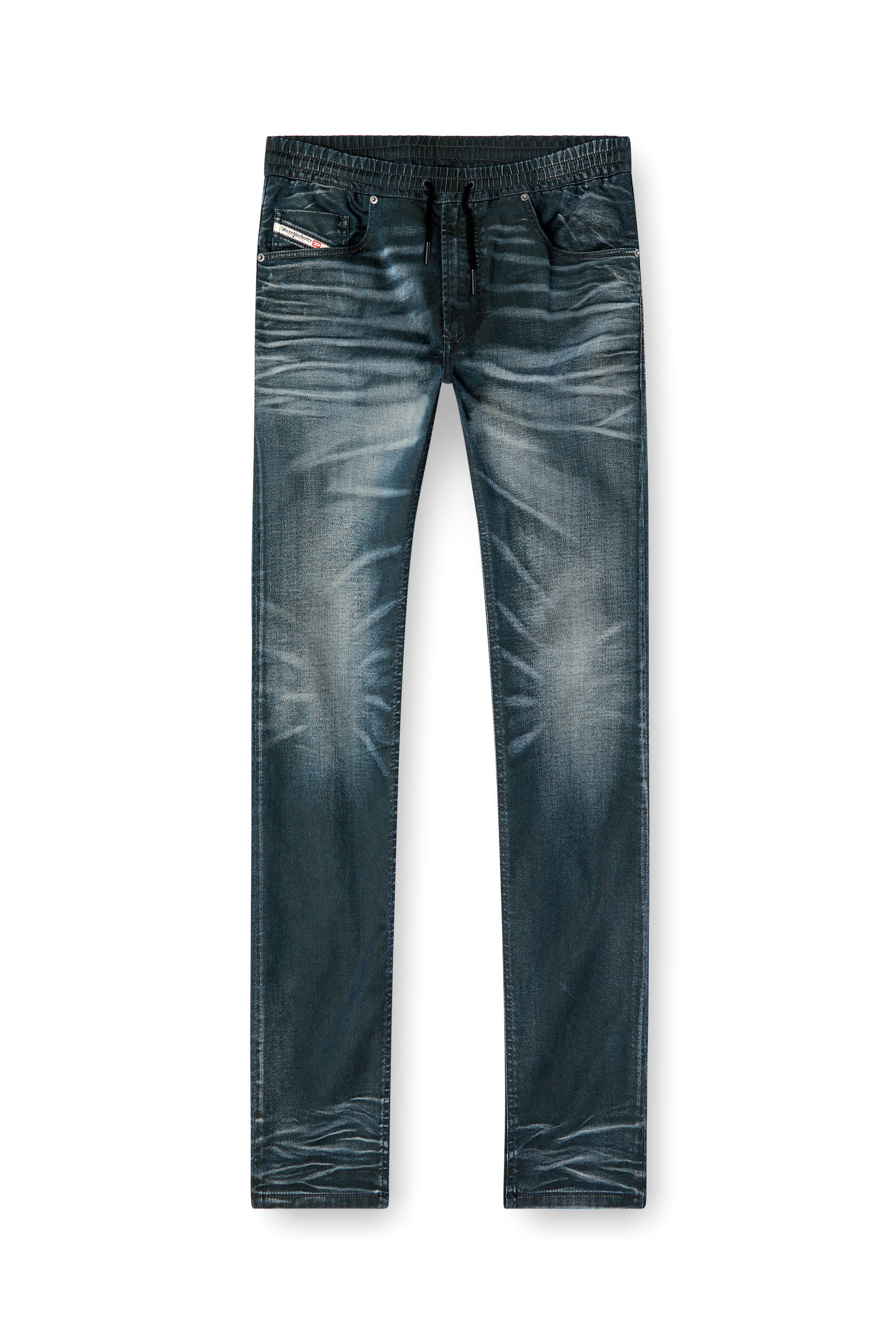 Diesel - Regular 2030 D-Krooley Joggjeans® 068QK Hombre, Azul Oscuro - 2