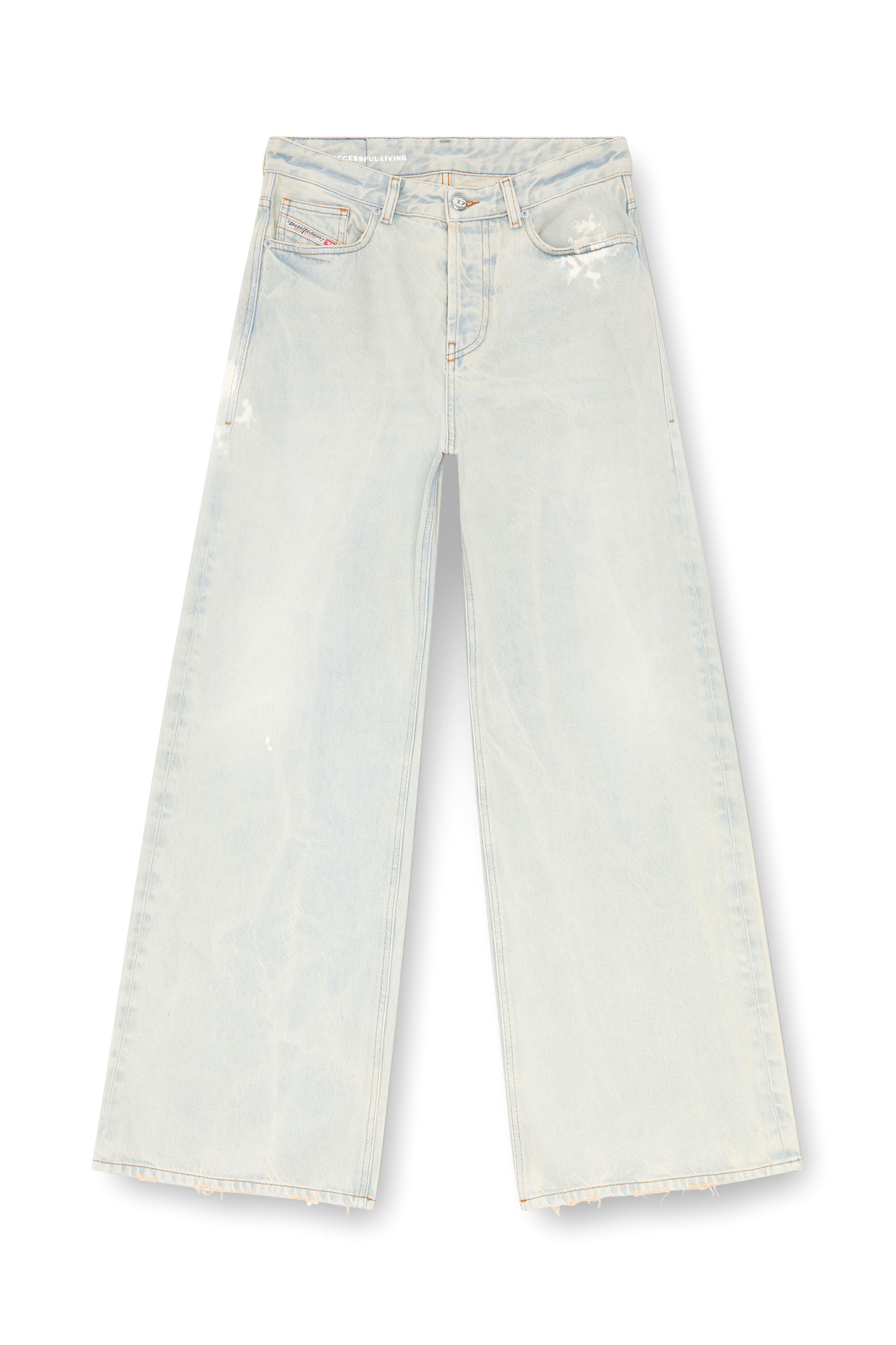 Diesel - Straight Jeans 1996 D-Sire 09J81, Mujer Straight Jeans - 1996 D-Sire in Azul marino - Image 2