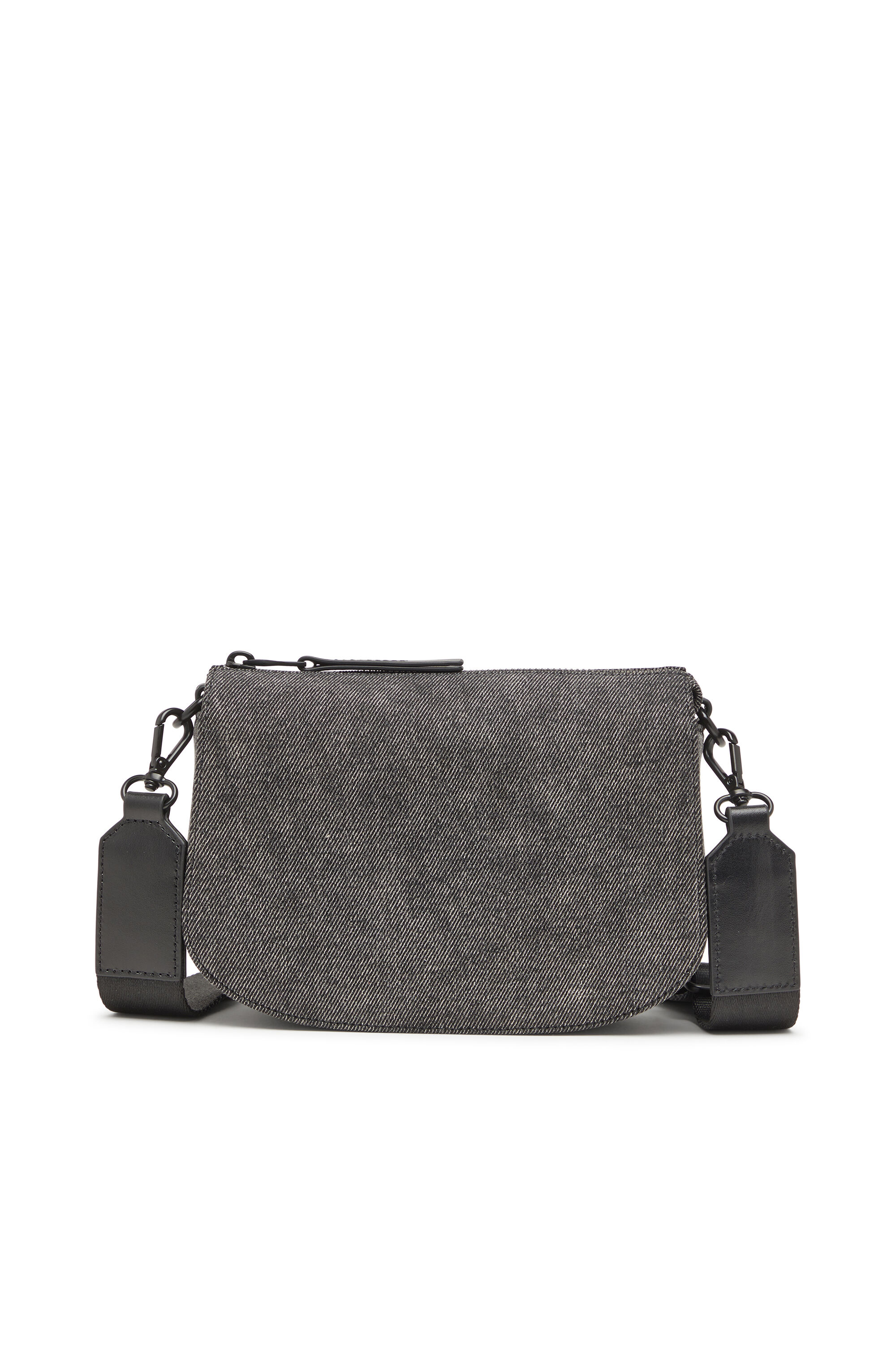 Diesel - 1DR CAMERA BAG, 1DR-Bolso para cámara en denim lavado Unisex in Gris - 2