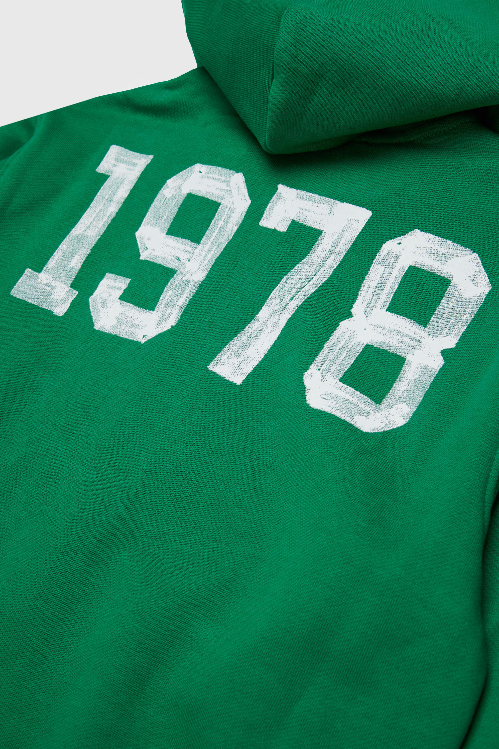 Diesel - SBANDHOOD OVER, Sudadera con cremallera y logos efecto pintura Hombre in Verde - 4