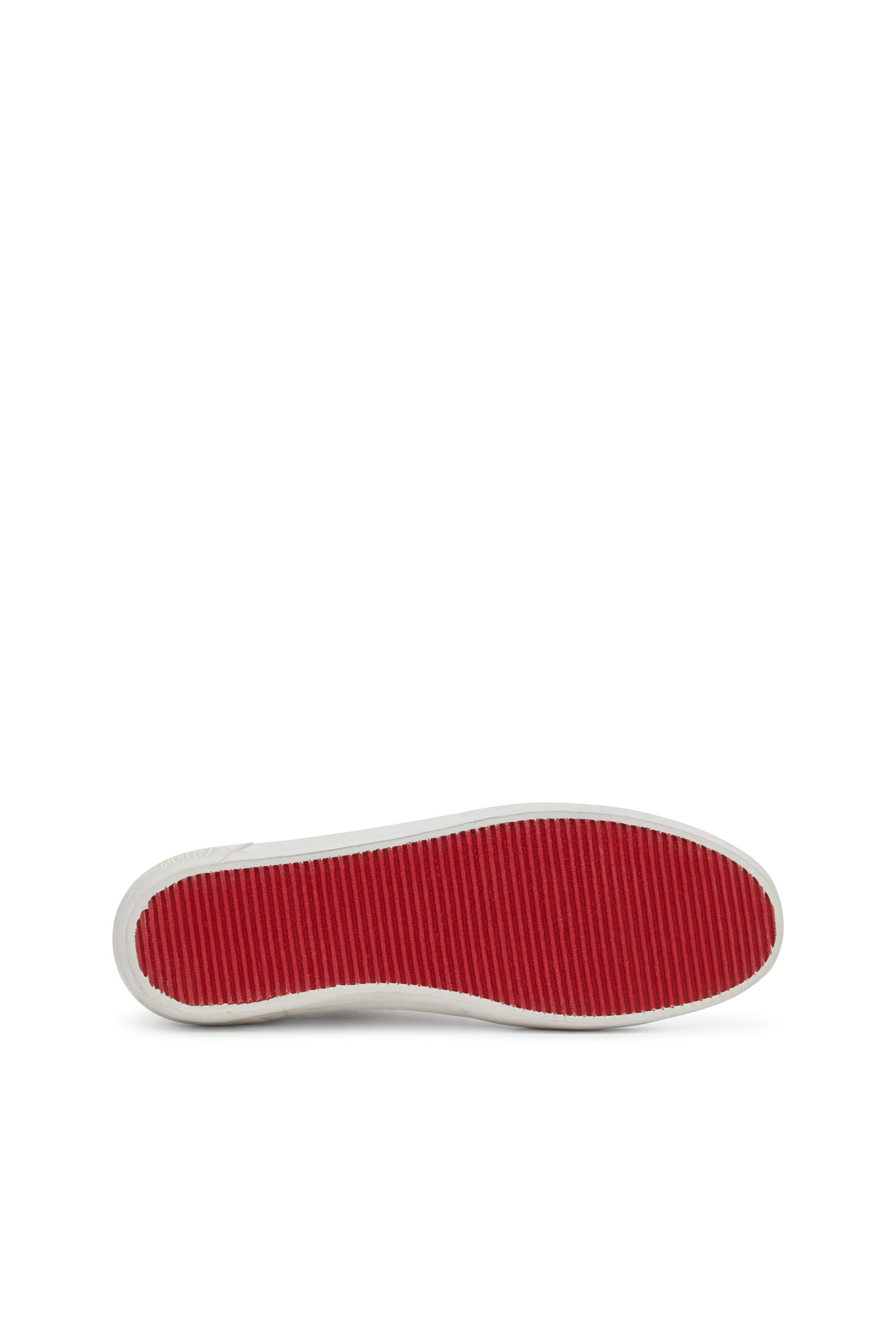 Diesel - S-LEROJI D-1 LOW, S-Leroji D-Deportivas de ripstop acolchado y gamuza Hombre in Blanco - 4