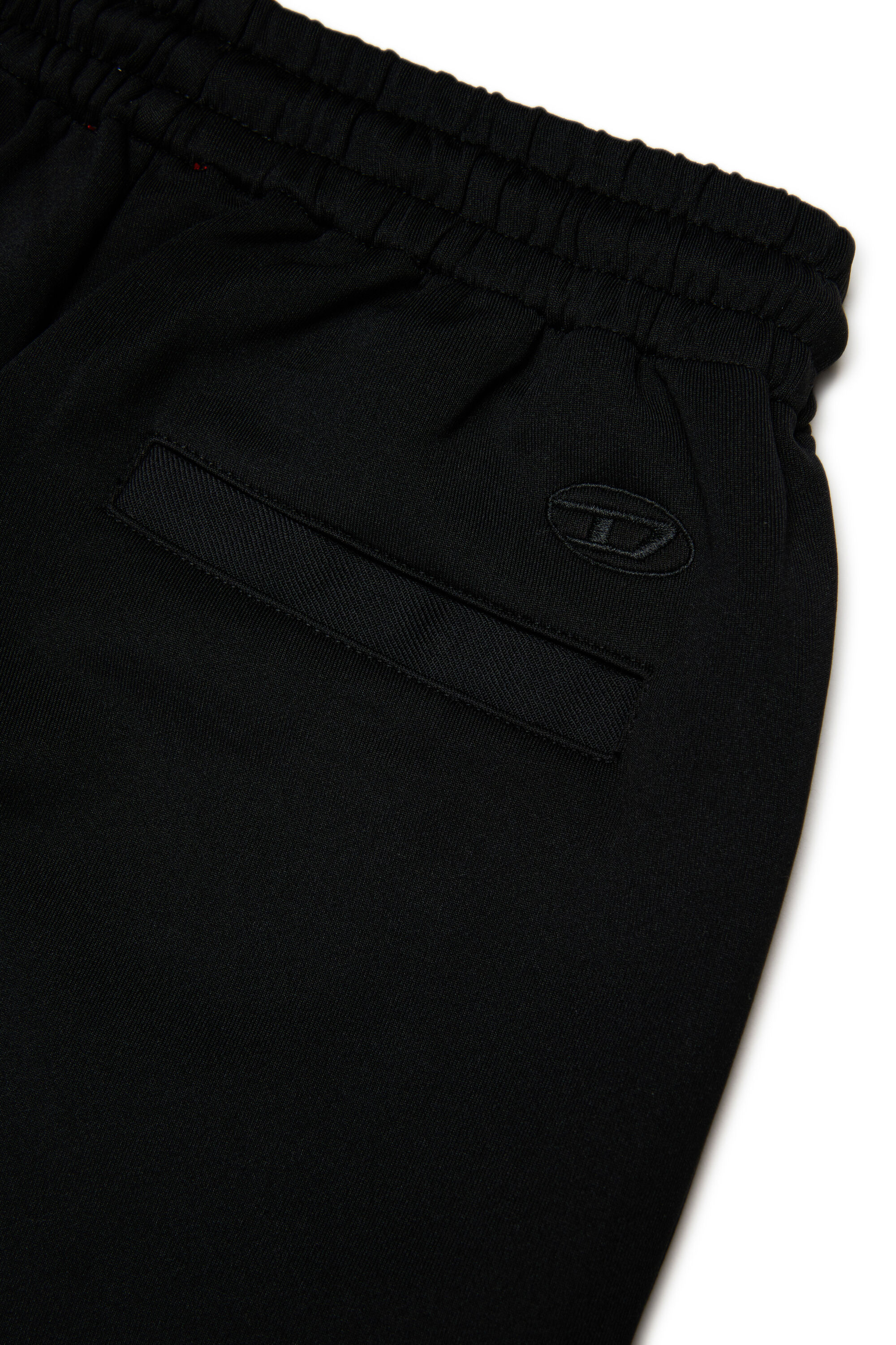 Diesel - PREBON, Pantal&oacute;n de ch&aacute;ndal en tejido mezcla de lana Hombre in Negro - 4