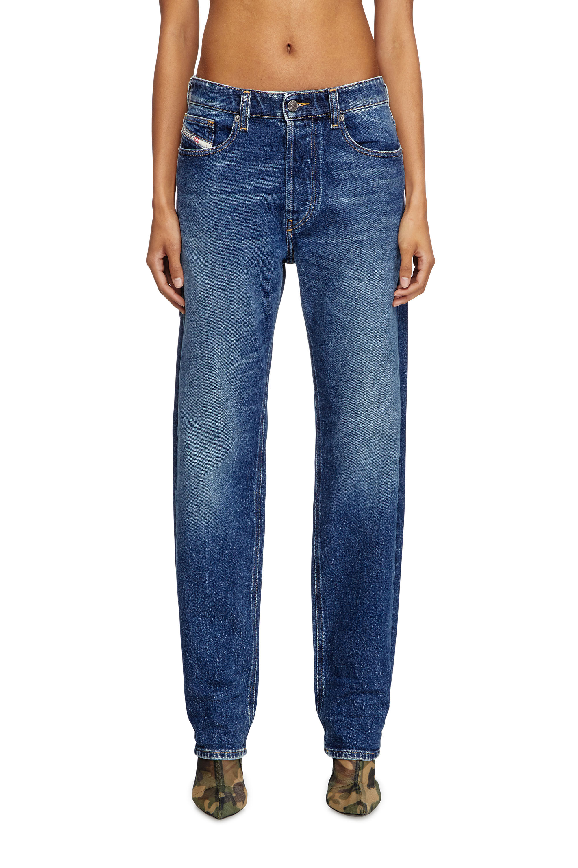 Diesel - Regular Jeans 1988 D-Ark 09L21 Mujer, Azul Oscuro - 3