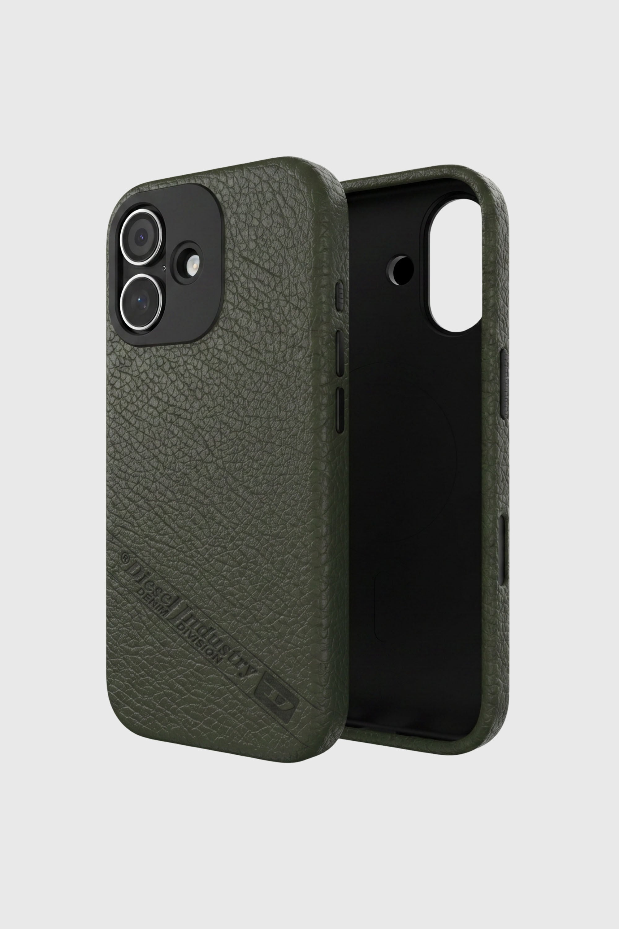 Diesel - 60646 MOULDED CASE, Funda Flag D con MagSafe para iPhone 17 Unisex in Verde - 1