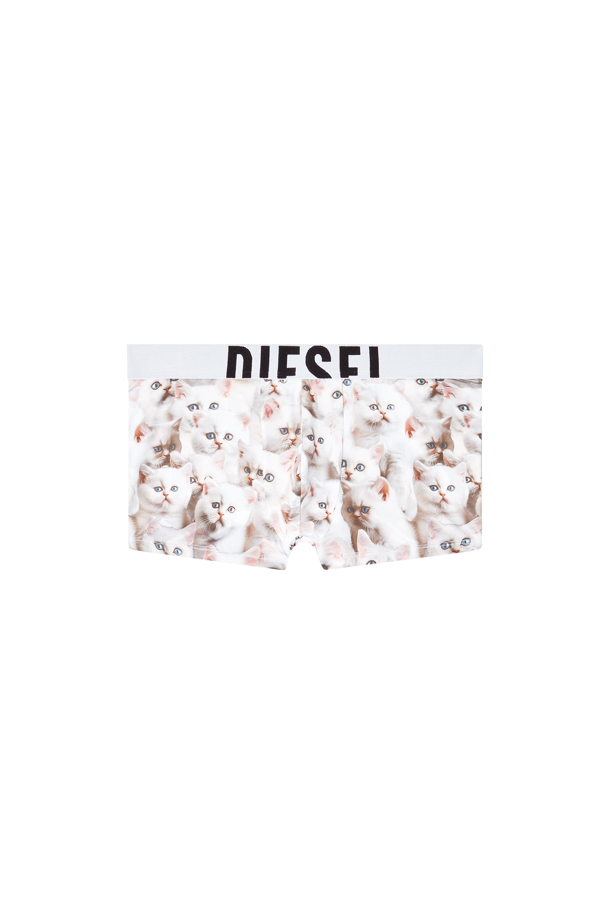 Diesel - DAMIEN-D-POP-40, Bóxers ajustados con estampado pop Hombre in Blanco - 2