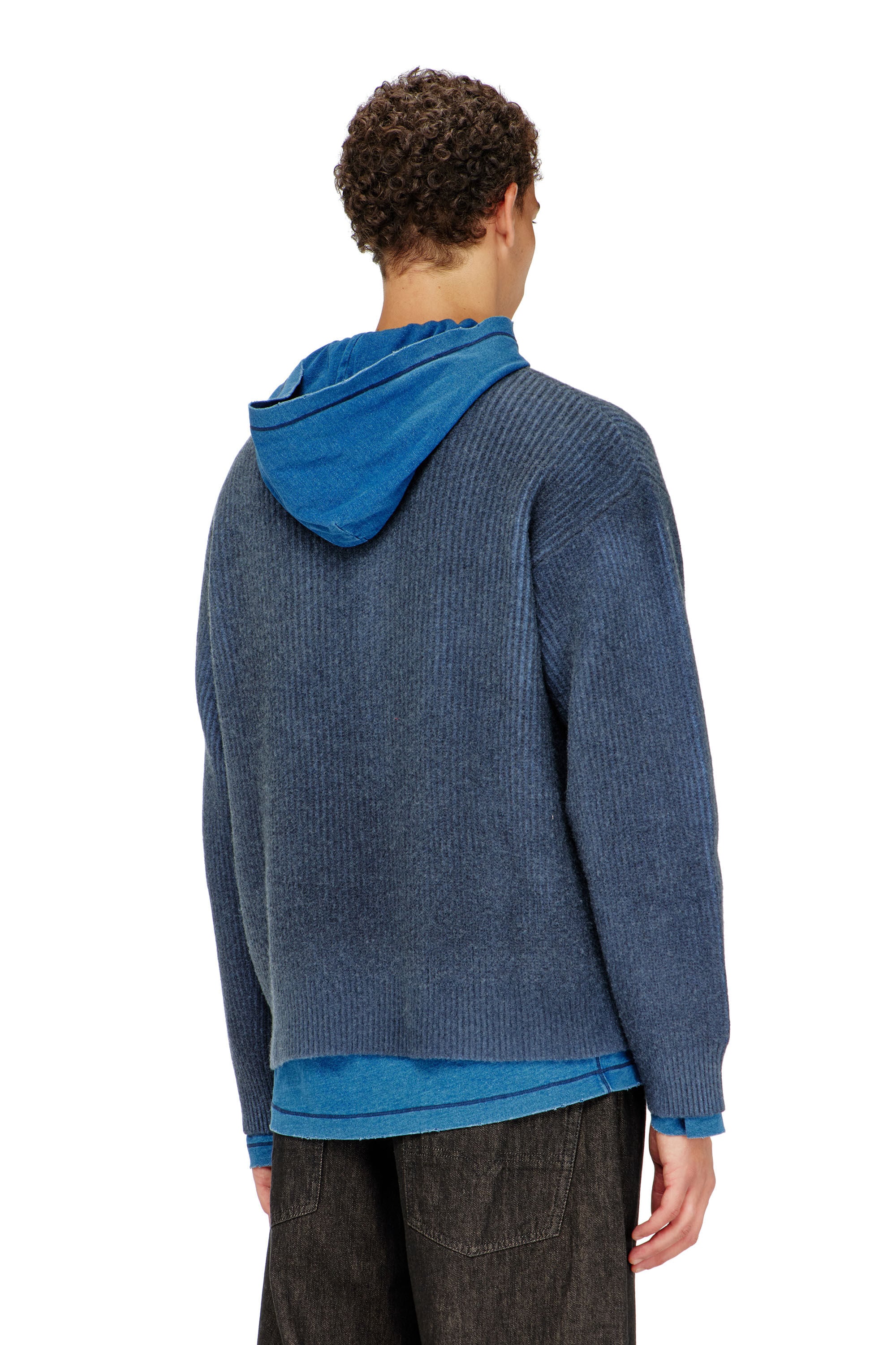 Diesel - K-PICKLER, Jersey de mezcla de lana con falso bolsillo Hombre in ToBeDefined - 4