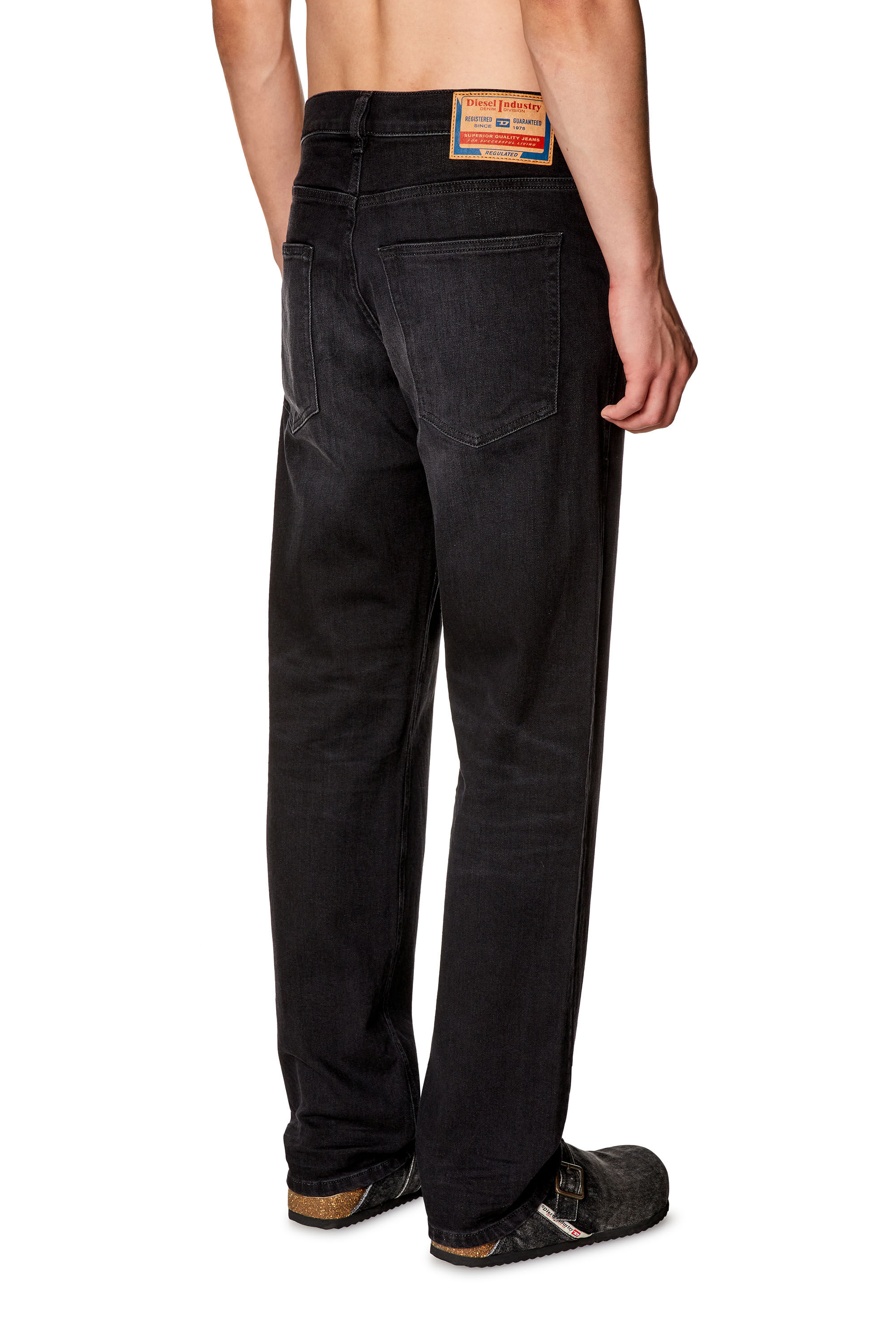 Diesel - Straight Jeans 2010 D-Macs 09H32, Negro/Gris oscuro - Image 4