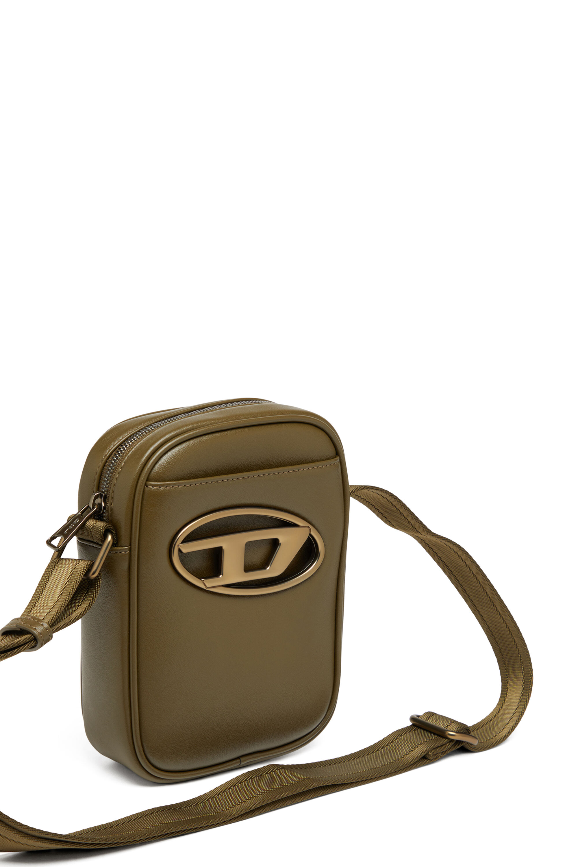 Men's Holi-D-Crossbody bag in PU and neoprene | Green | Diesel