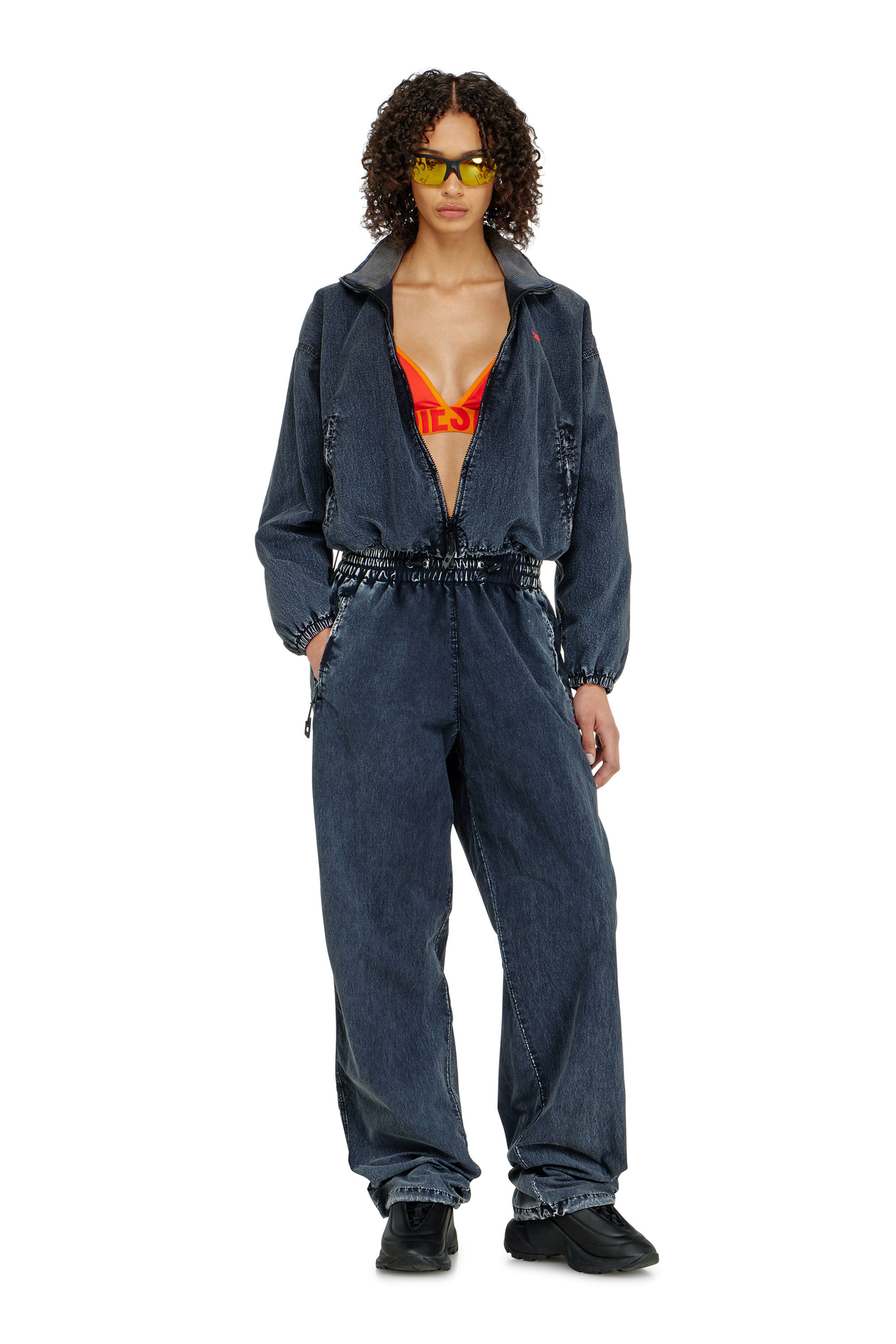 Diesel - CORA-D-POP, Sujetador triangular de algod&oacute;n bicolor Mujer in ToBeDefined - 6