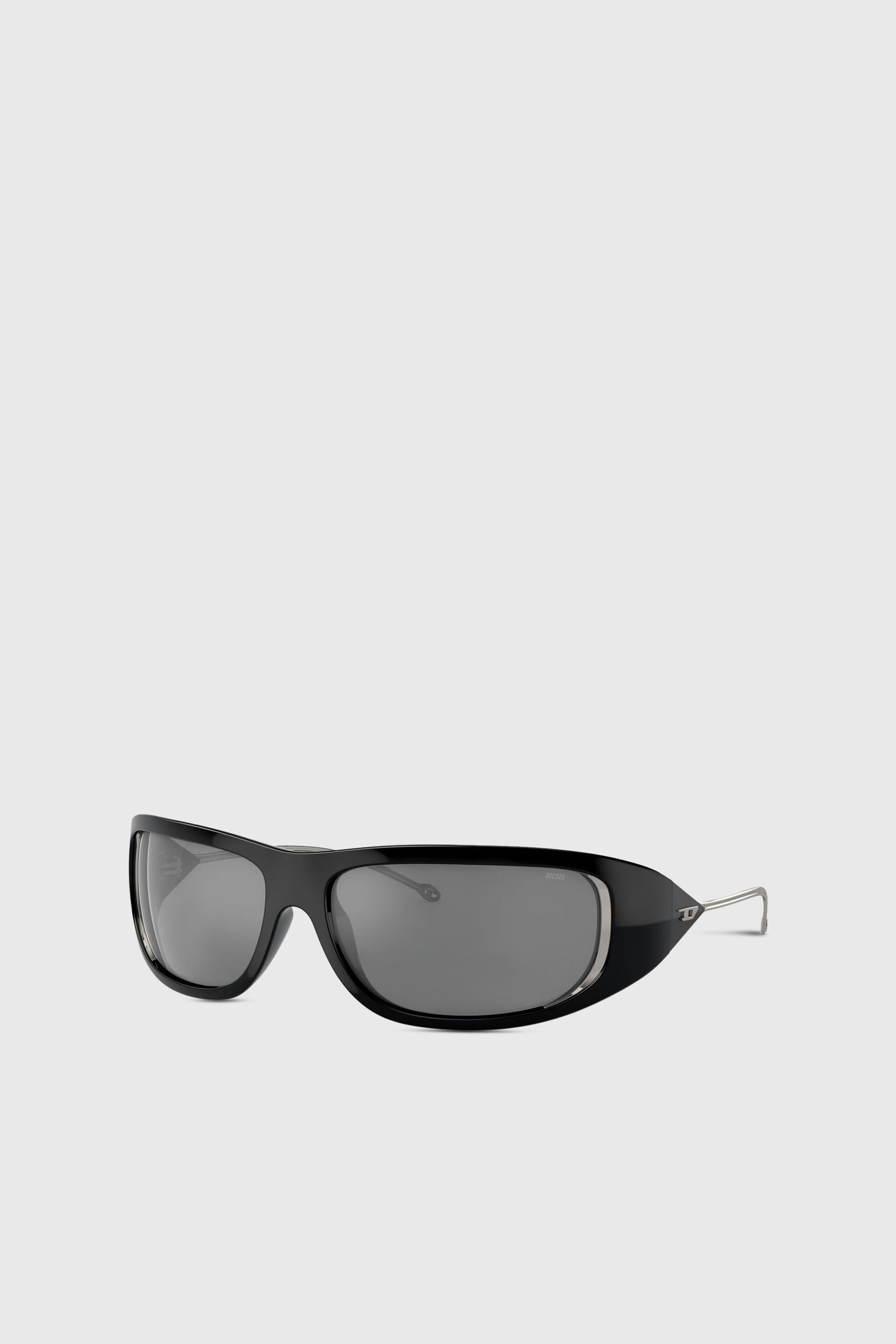 Diesel - 0DL3001 SIZE 61, Gafas con estilo envolvente Unisex in Negro - 5