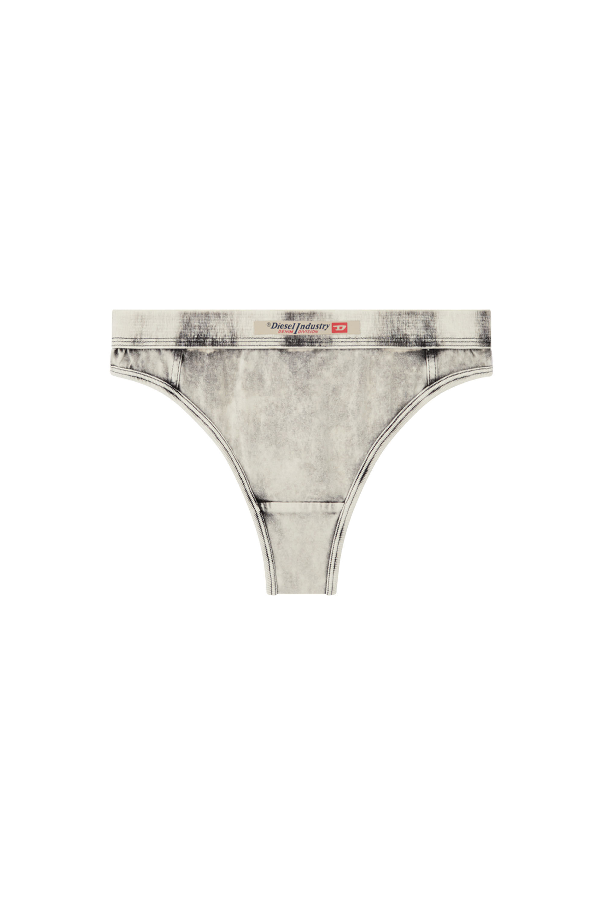 Diesel - CLODIA-DNM, Slip de tejido con efecto denim Mujer in Gris - 2