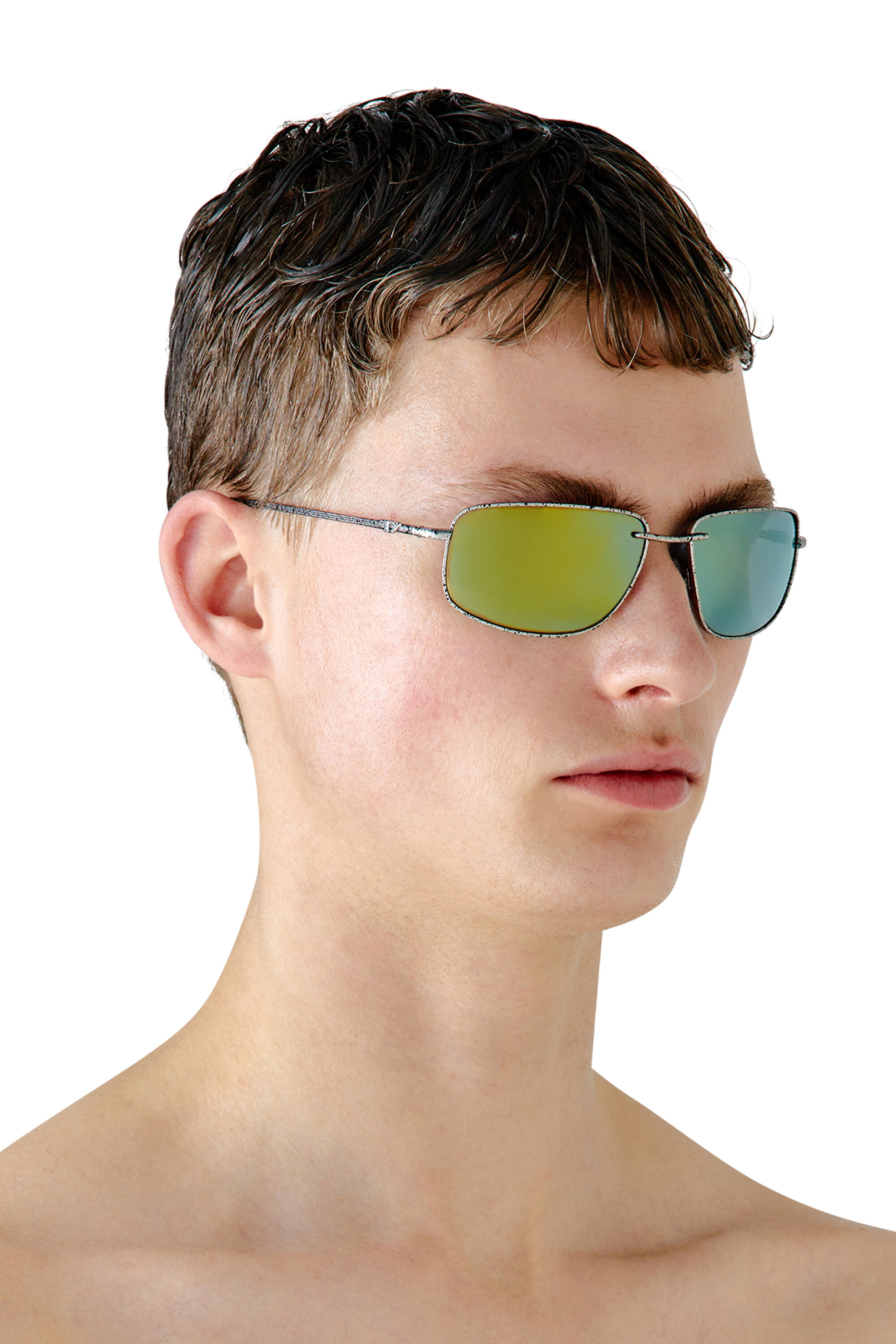 Gafas de sol Racer de metal Mujer Multicolor Diesel