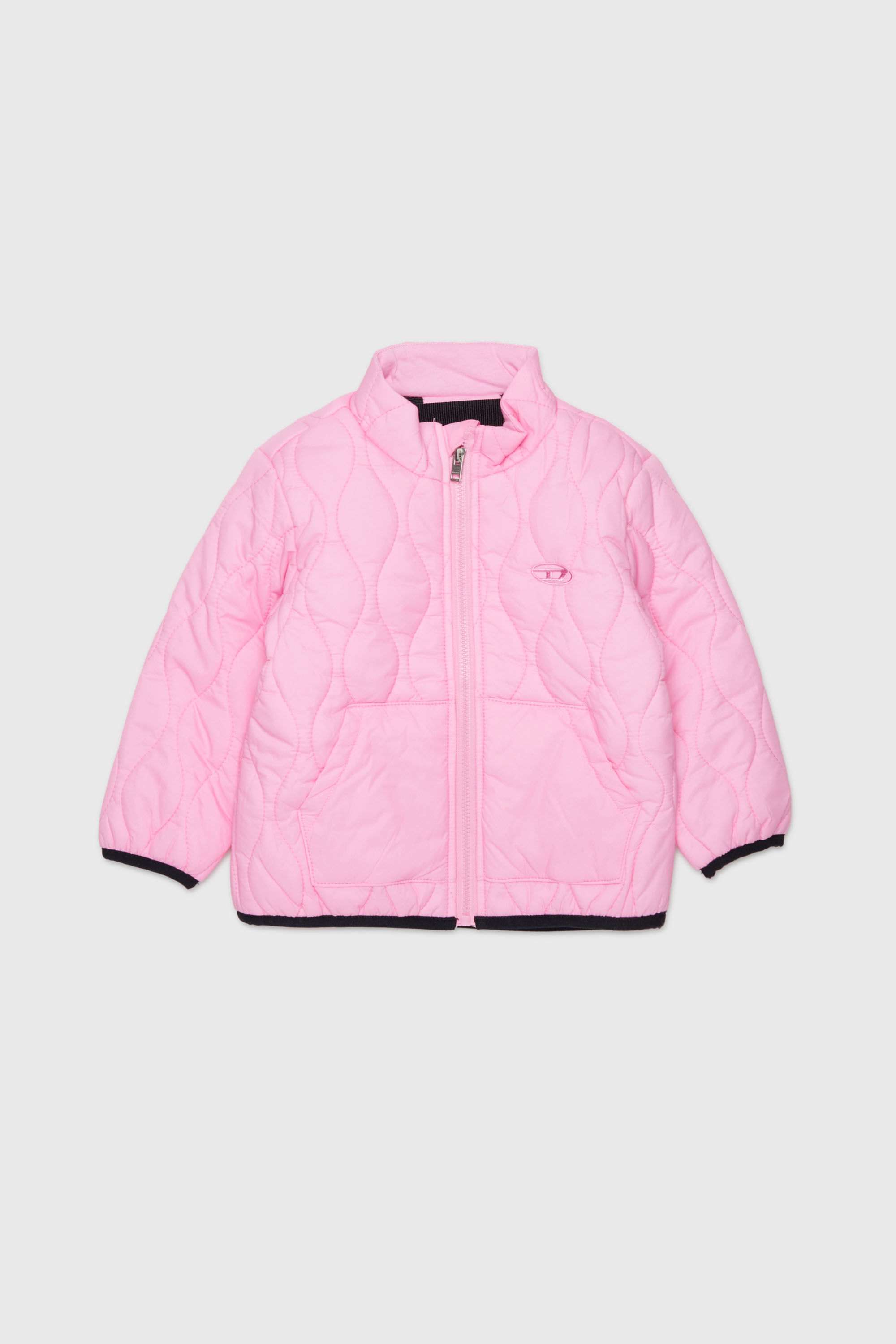 Diesel - JONIONB, Chaqueta acolchada con bordado Oval D Hombre in Rosa - 1