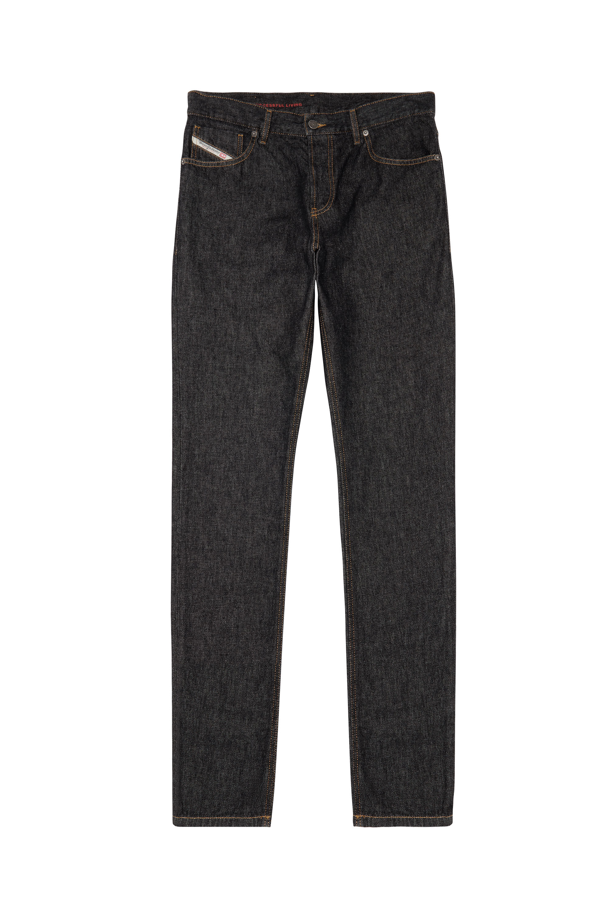 Diesel - 1995 Z9C34 Straight Jeans, Negro/Gris oscuro - Image 2