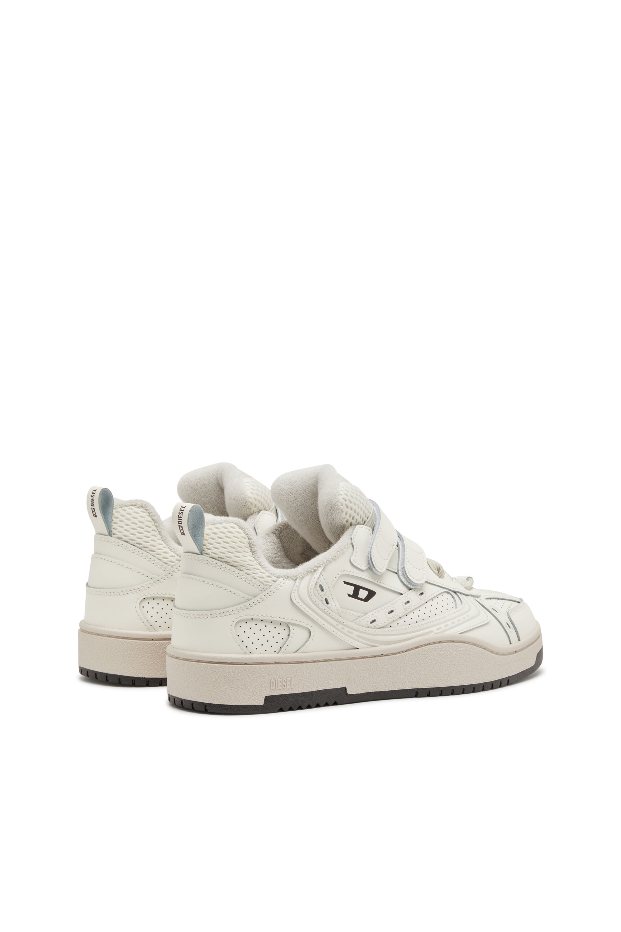 S-Ukiyo-Deportivas monocromáticas con tiras Hombre | Blanco | Diesel