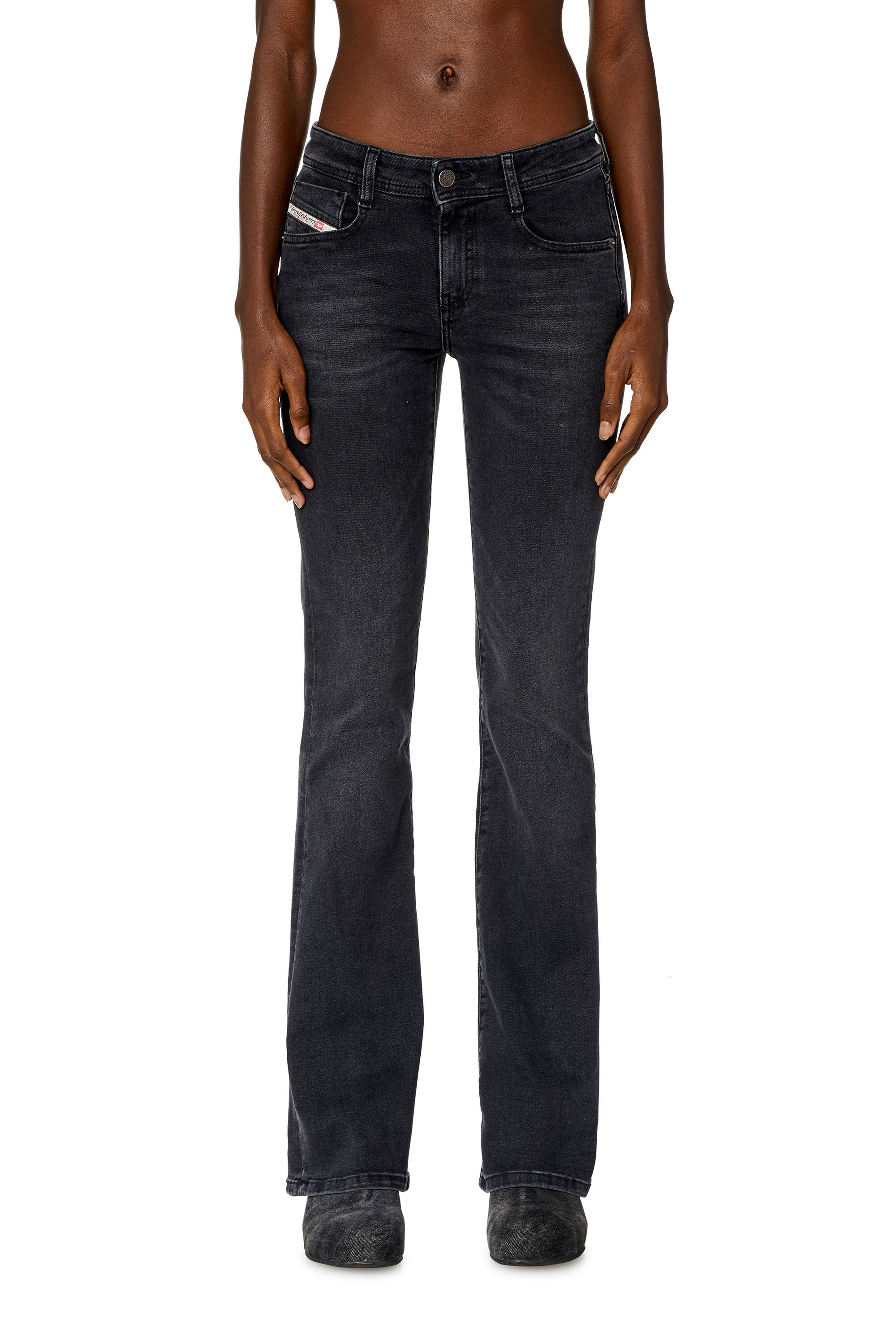 Diesel - Bootcut and Flare Jeans 1969 D-Ebbey 0PFAS, Negro/Gris oscuro - Image 3