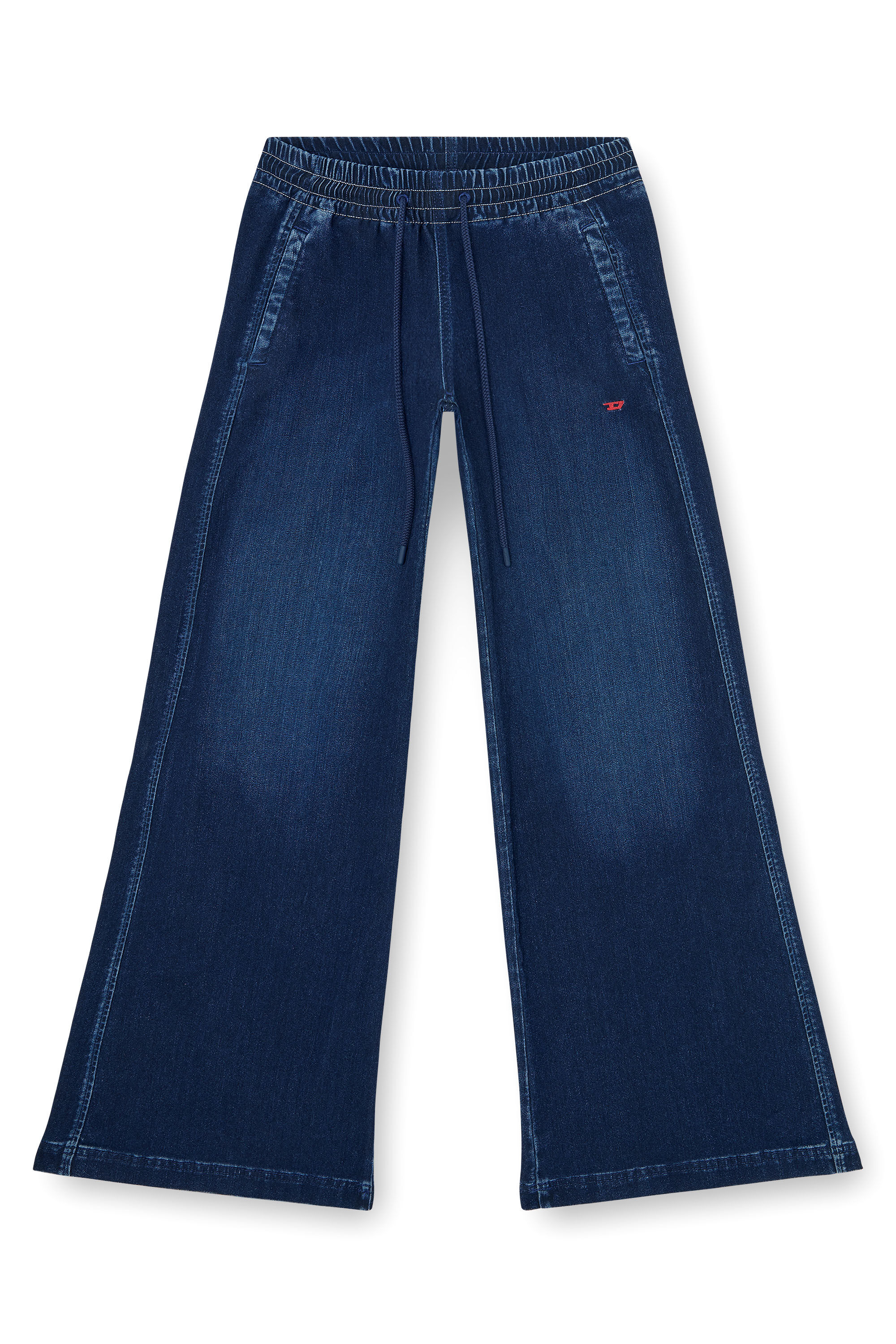 Diesel - Relaxed 2078 D-Ainty Joggjeans&reg; 09P96 Mujer, Azul Oscuro - 4